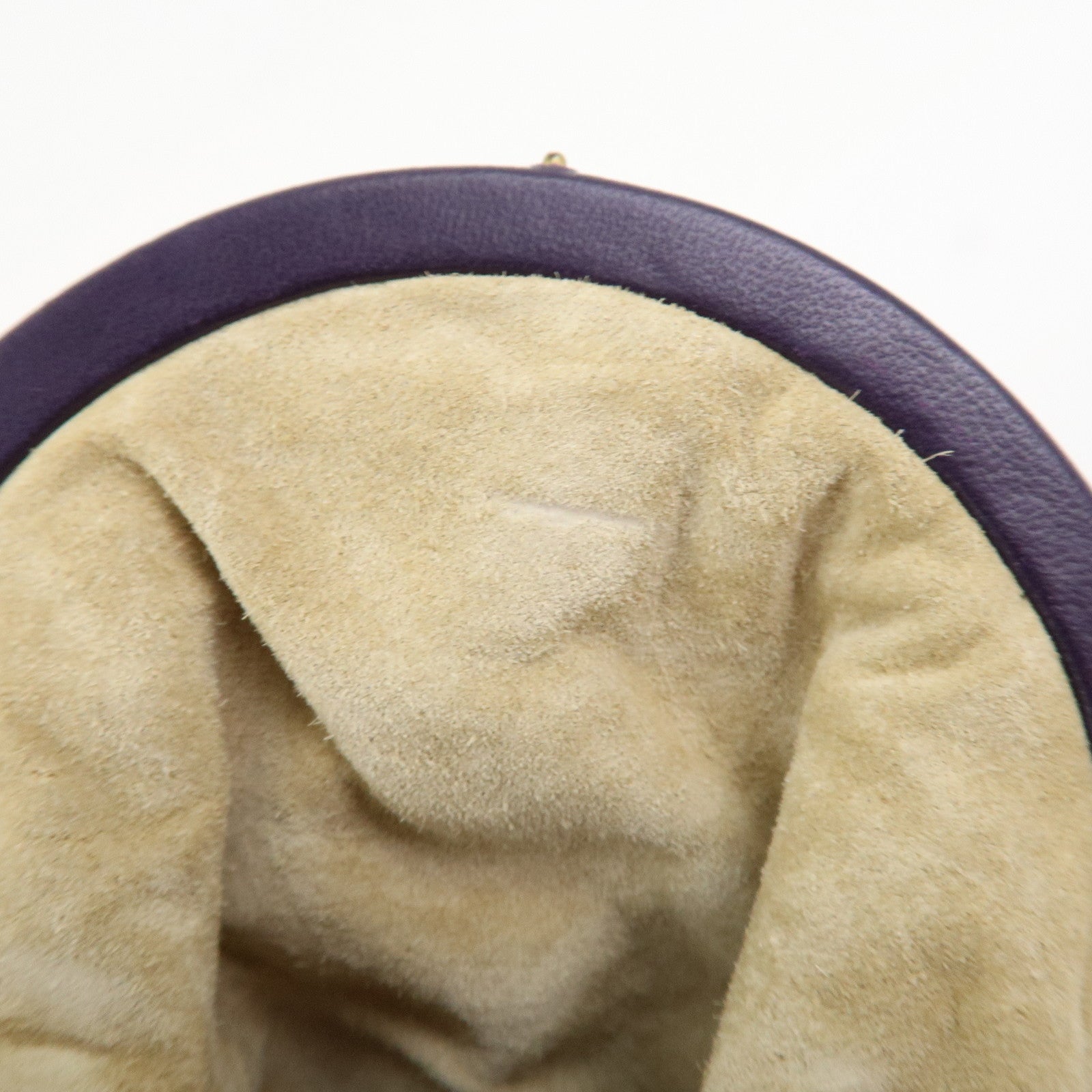 BOTTEGA VENETA Intrecciato Leather Coin Case Purple 203783