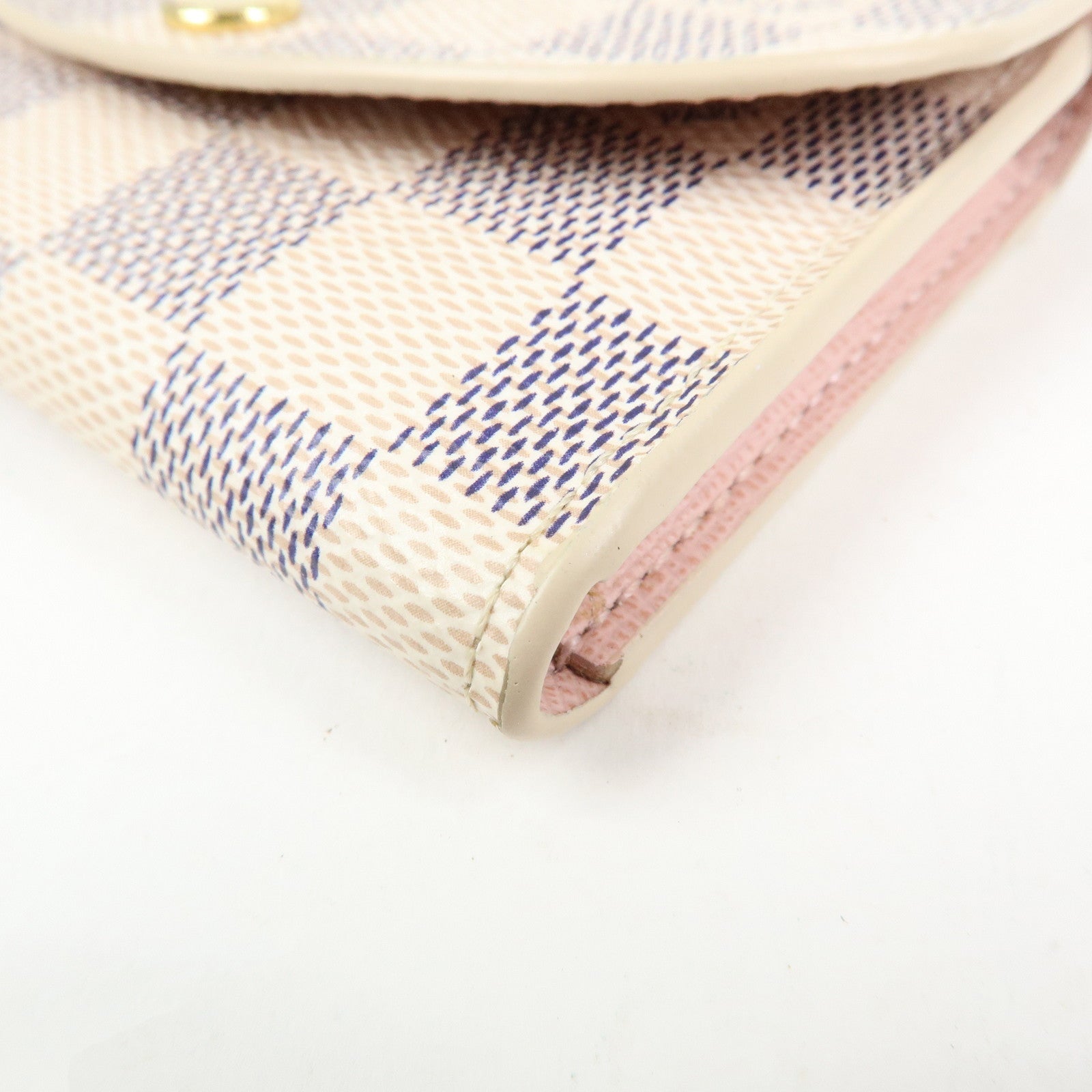 Louis Vuitton Damier Azur Porte Monnaie Rosalie Coin Case N61276