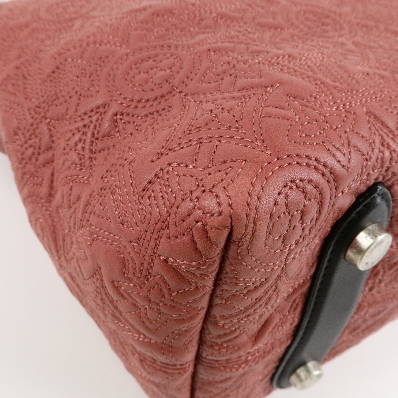 Louis Vuitton Monogram Antia Leather Hobo PM Shoulder Bag M93155 Used