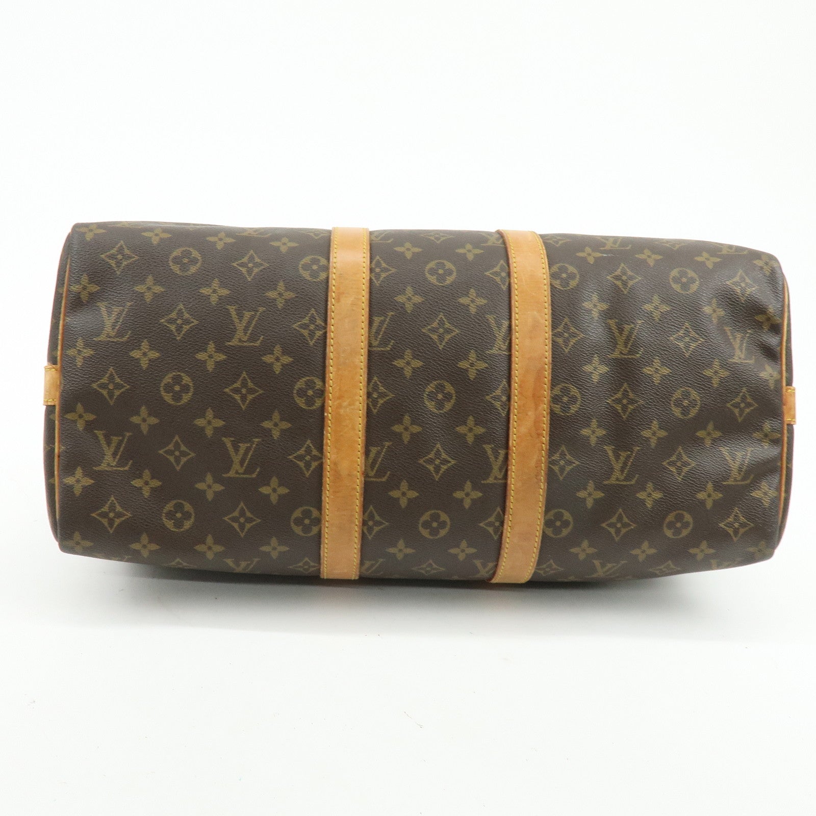 Louis Vuitton Monogram Keep All Bandouliere 45 Boston Bag M41418