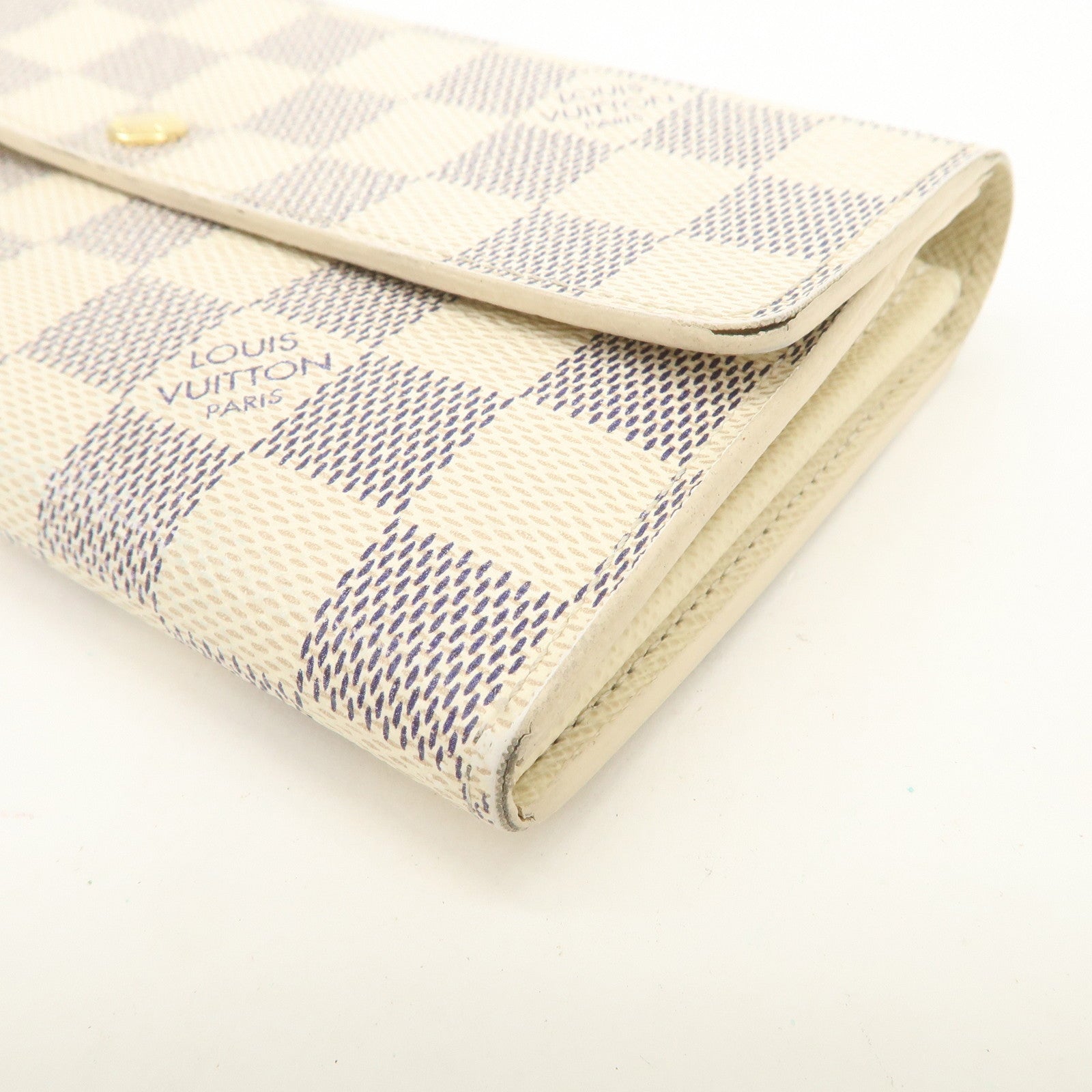 Louis Vuitton Damier Azur Portefeuille Sarah Long Wallet N61735