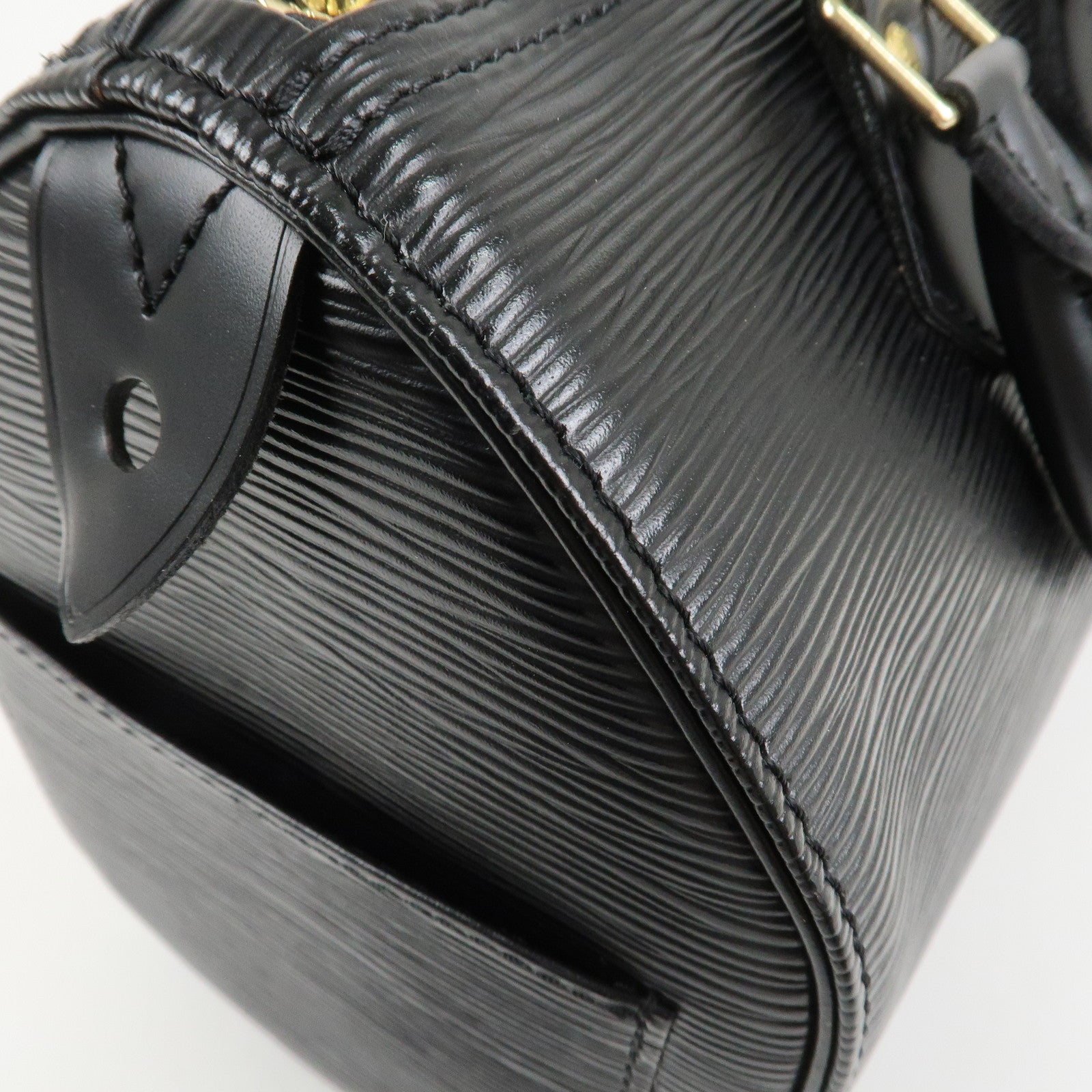 Louis Vuitton Epi Leather Speedy 25 Hand Bag Boston Bag Noir M59032
