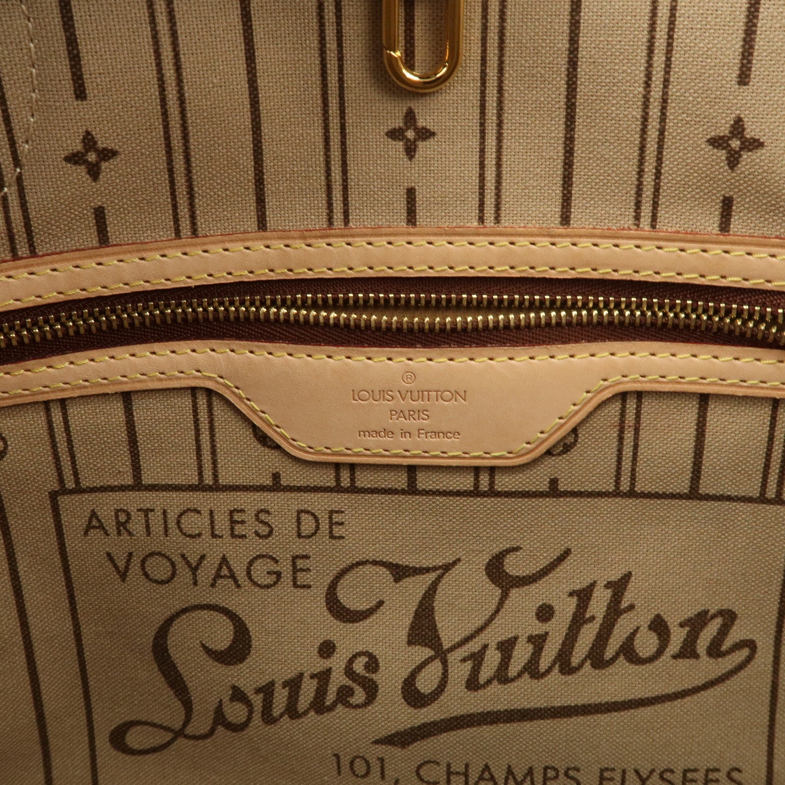 Louis Vuitton Monogram Neverfull PM Tote Bag Monogram M40155