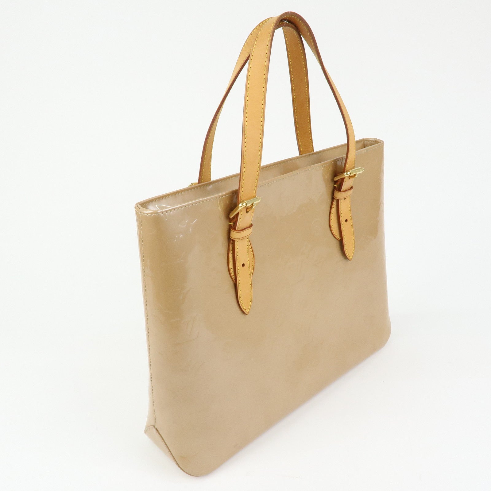 Louis Vuitton Monogram Vernis Leather Brentwood Tote Bag M91511