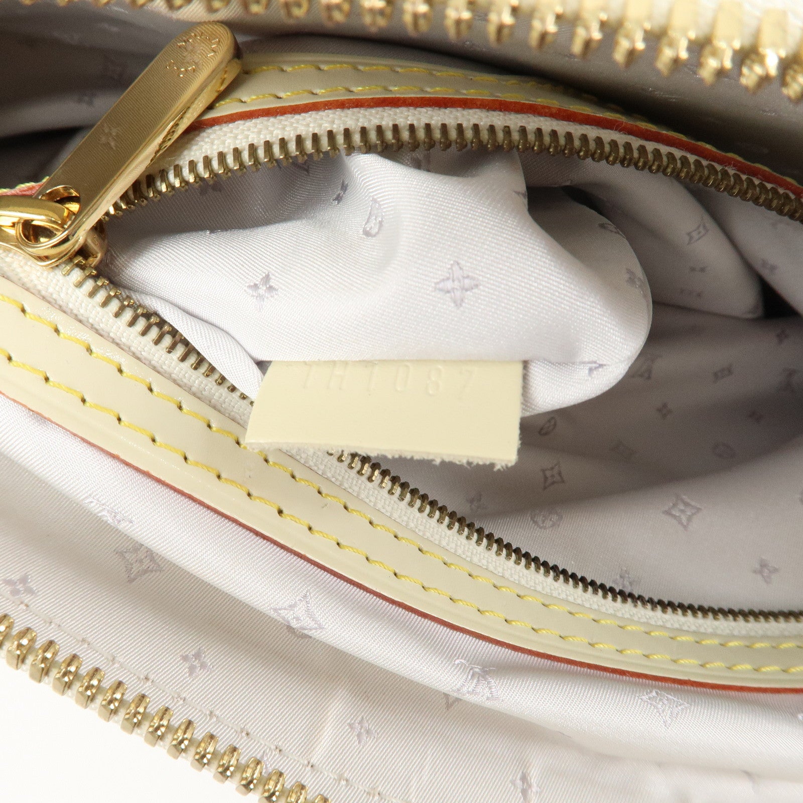 Louis Vuitton Suhari Lockit PM 2Way Hand Shoulder Bag Blanc M91887 Used