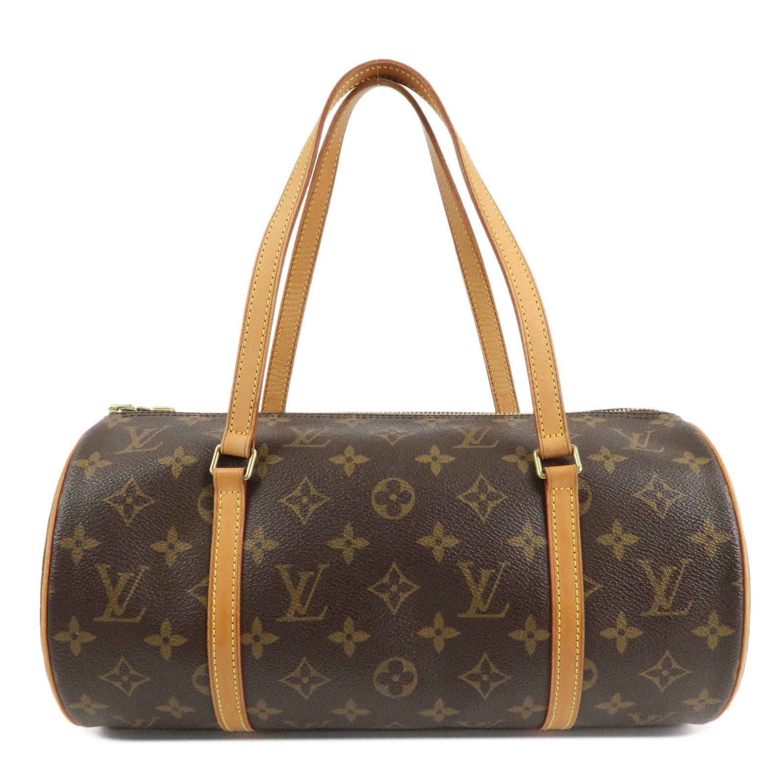 Louis Vuitton Monogram Papillon 30 Hand Bag New Style M51385 Used