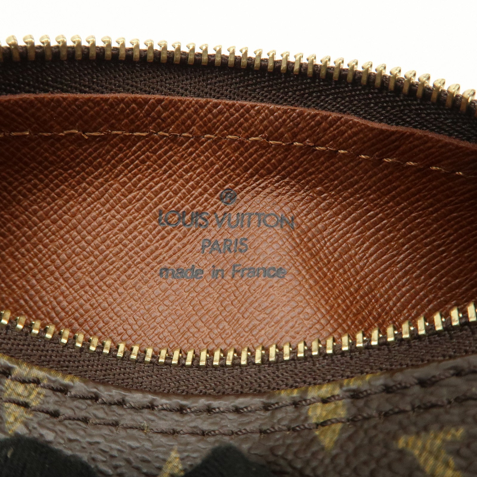 Louis Vuitton Monogram Mini Pouch for Papillon Bag New Style Brown