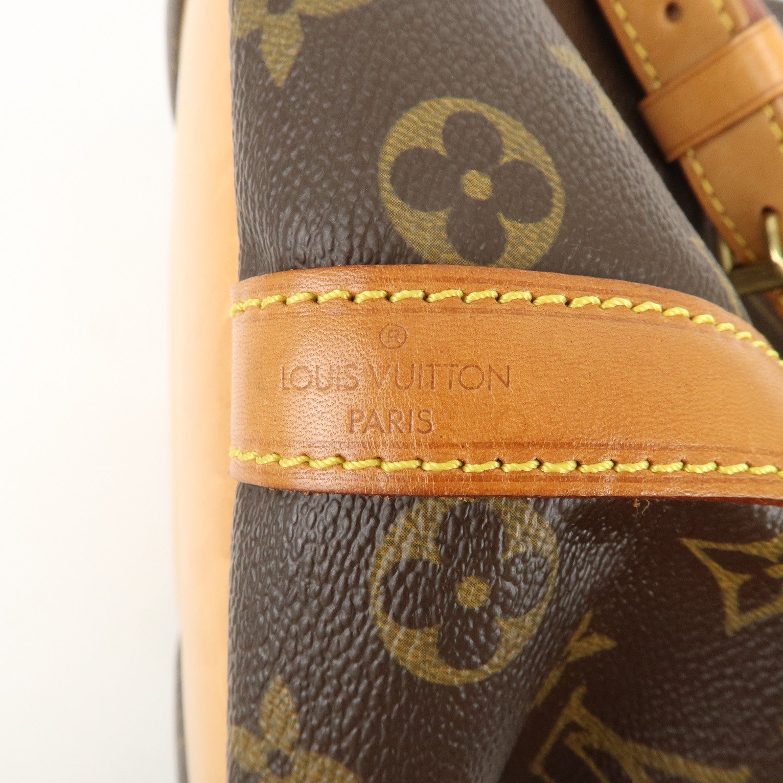 Louis Vuitton Monogram Petit Noe Shoulder Bag Brown M42226