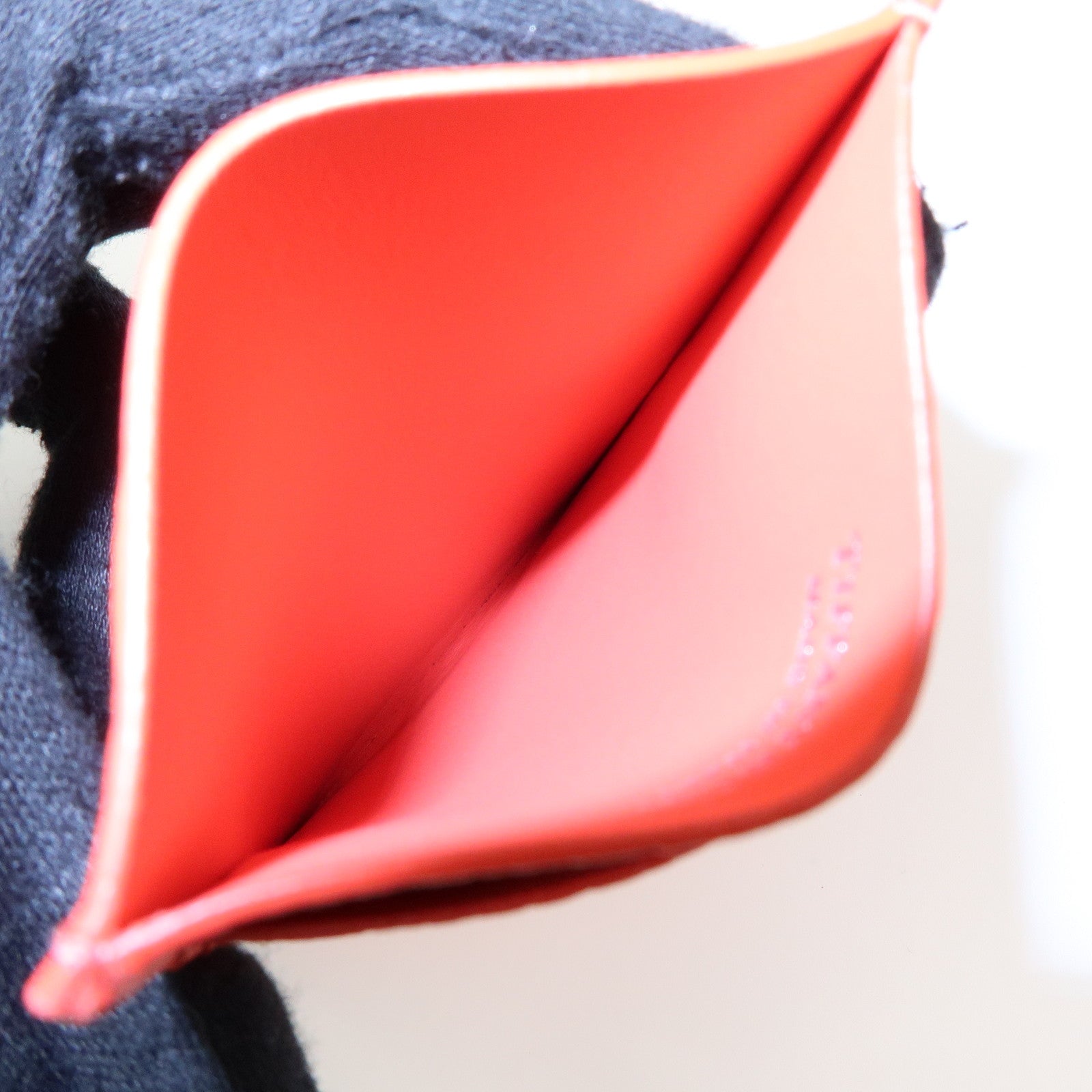 Tiffany & Co Return to Tiffany Leather Card Case Card Holder Red