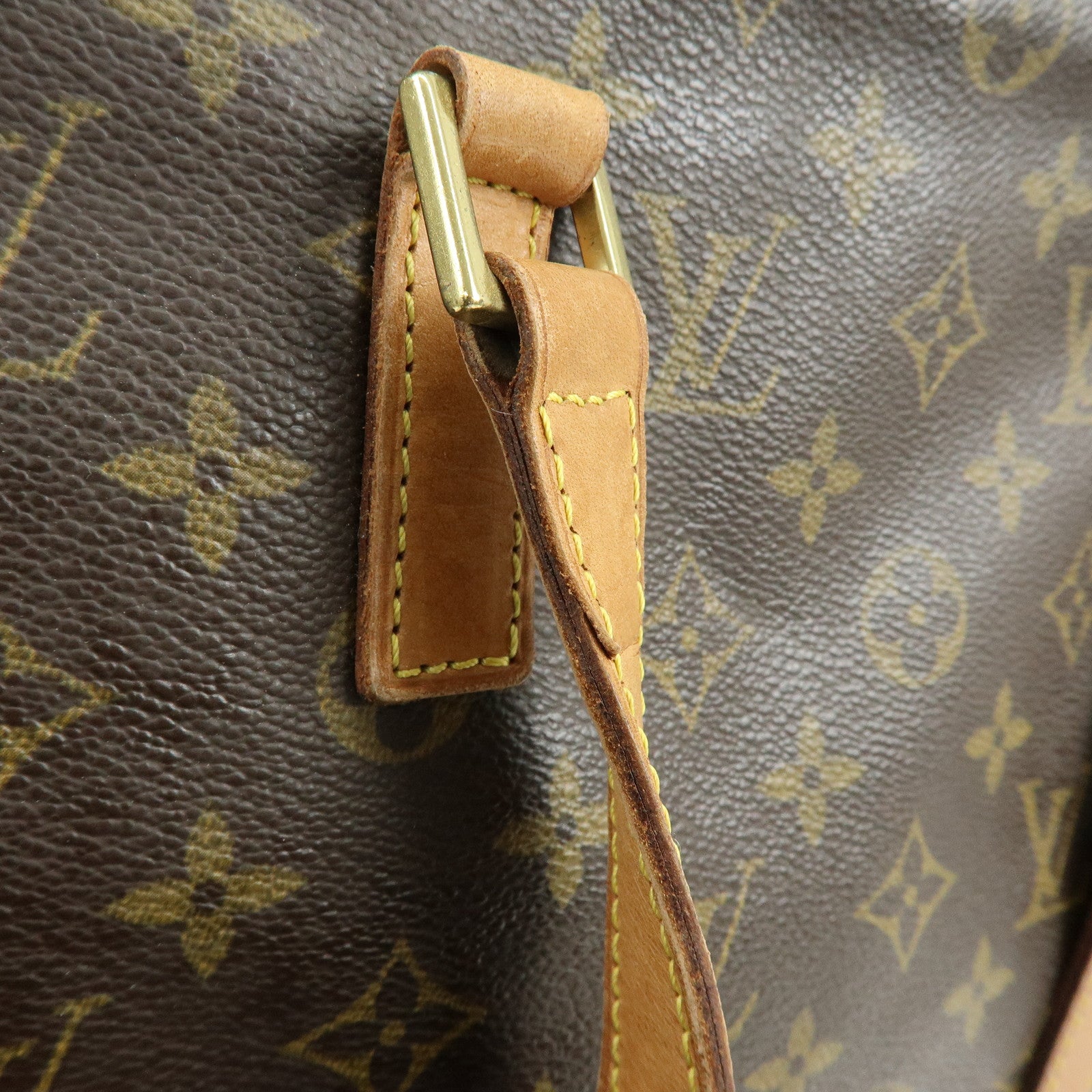 Louis Vuitton Monogram Cabas Mezzo Tote Bag Shoulder Bag M51151
