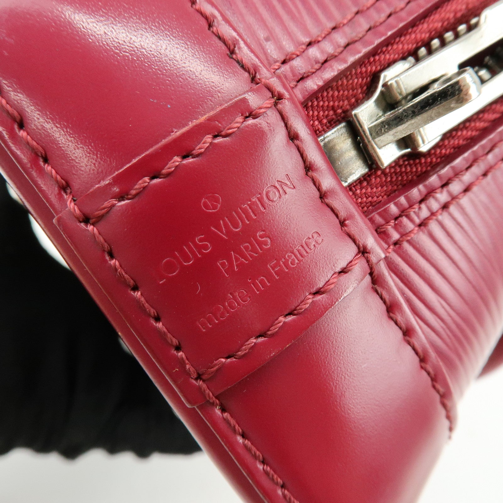 Louis Vuitton Epi Alma BB 2Way Hand Bag Shoulder Bag Fuchsia M40851