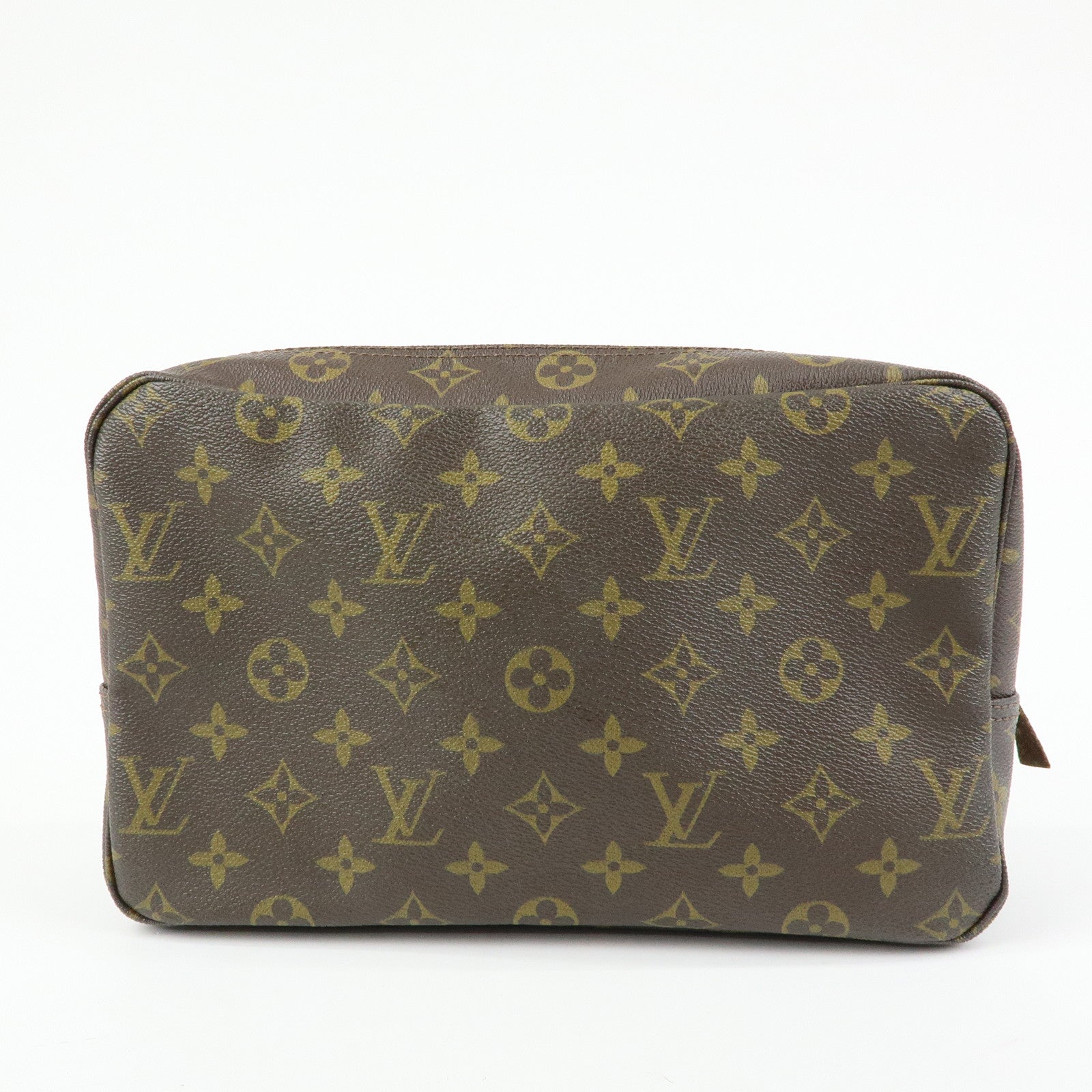 Louis Vuitton Monogram Trousse Toilette 27 Pouch Brown M47522