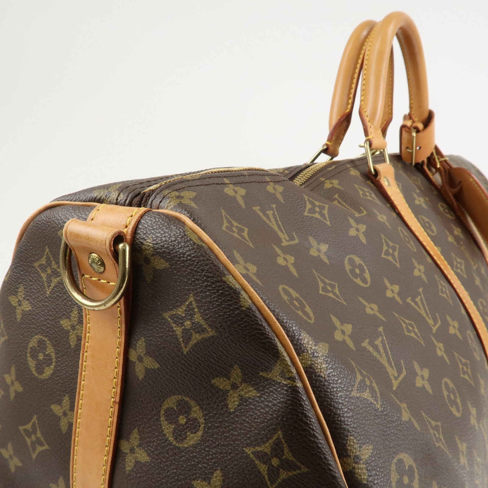 Louis Vuitton Monogram Keep All Bandouliere 60 Boston Bag M41412 Used