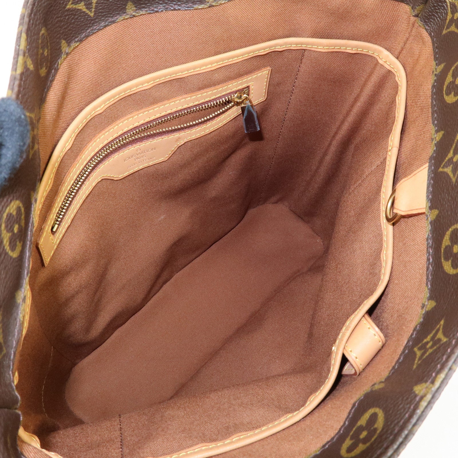 Louis Vuitton Monogram Vavin GM Cancas Tote Bag Brown M51170