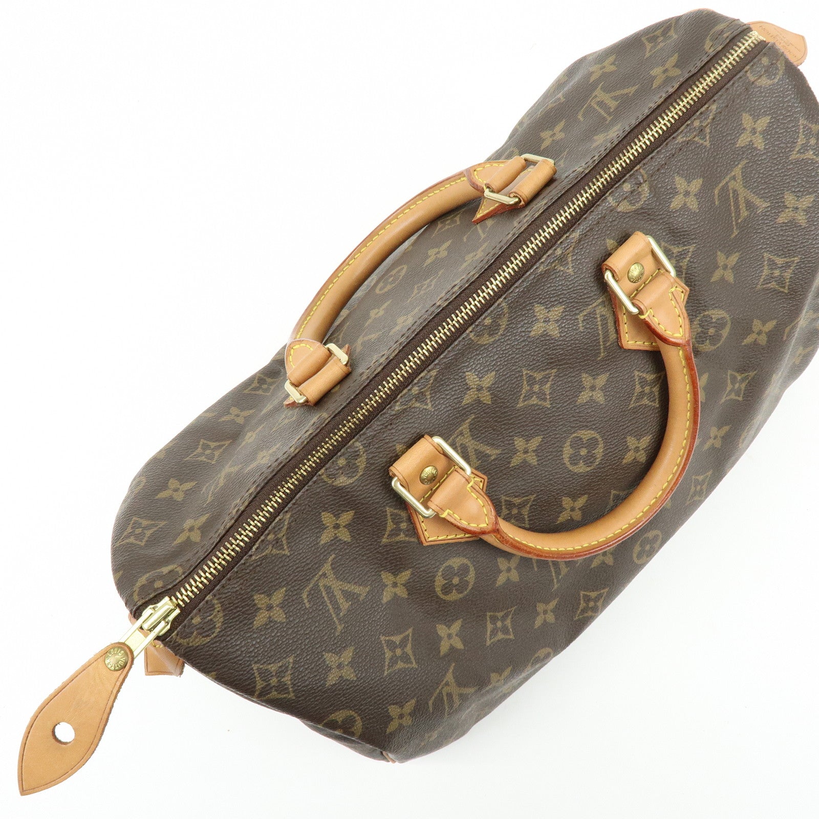 Louis Vuitton Monogram Speedy 35 Boston Bag Hand Bag M41524