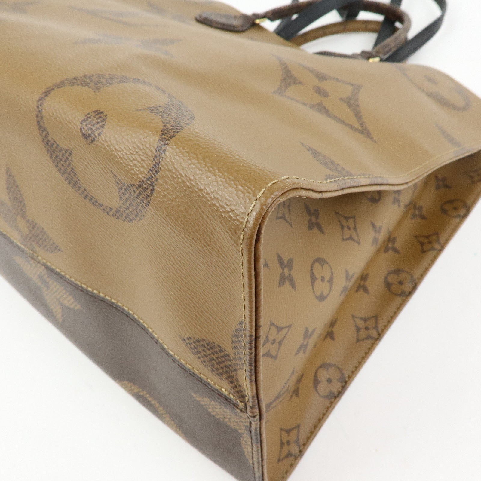Louis Vuitton Monogram Giant On The Go GM Leather Hand Bag M45320
