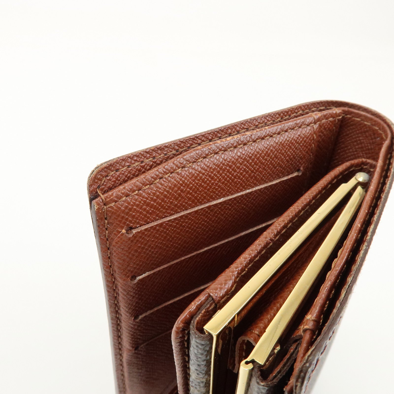 Louis Vuitton Monogram Portefeuille Viennois Wallet Brown M61674