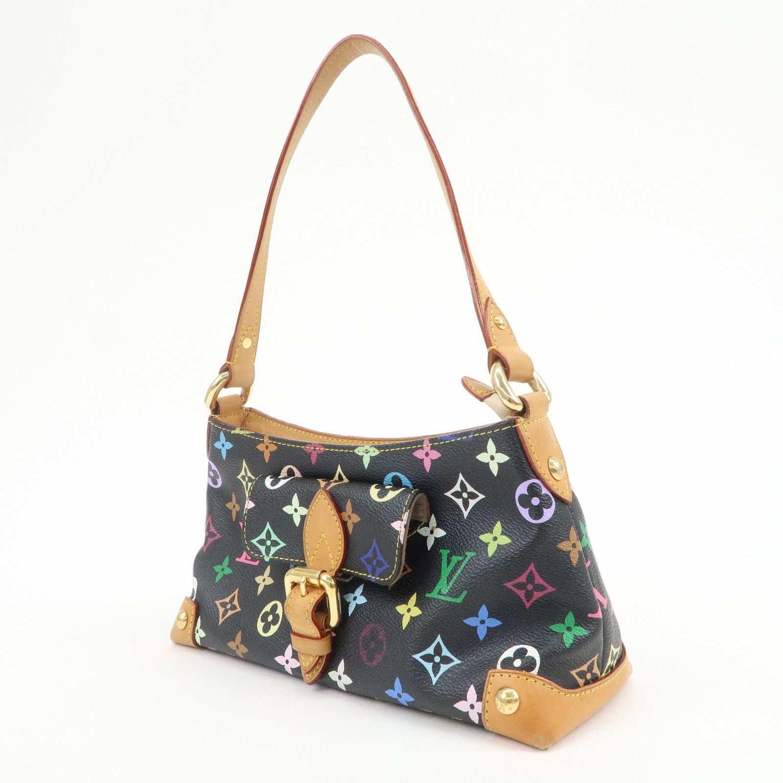 Louis Vuitton Monogram Multicolor Eliza Shoulder Bag Noir M40099