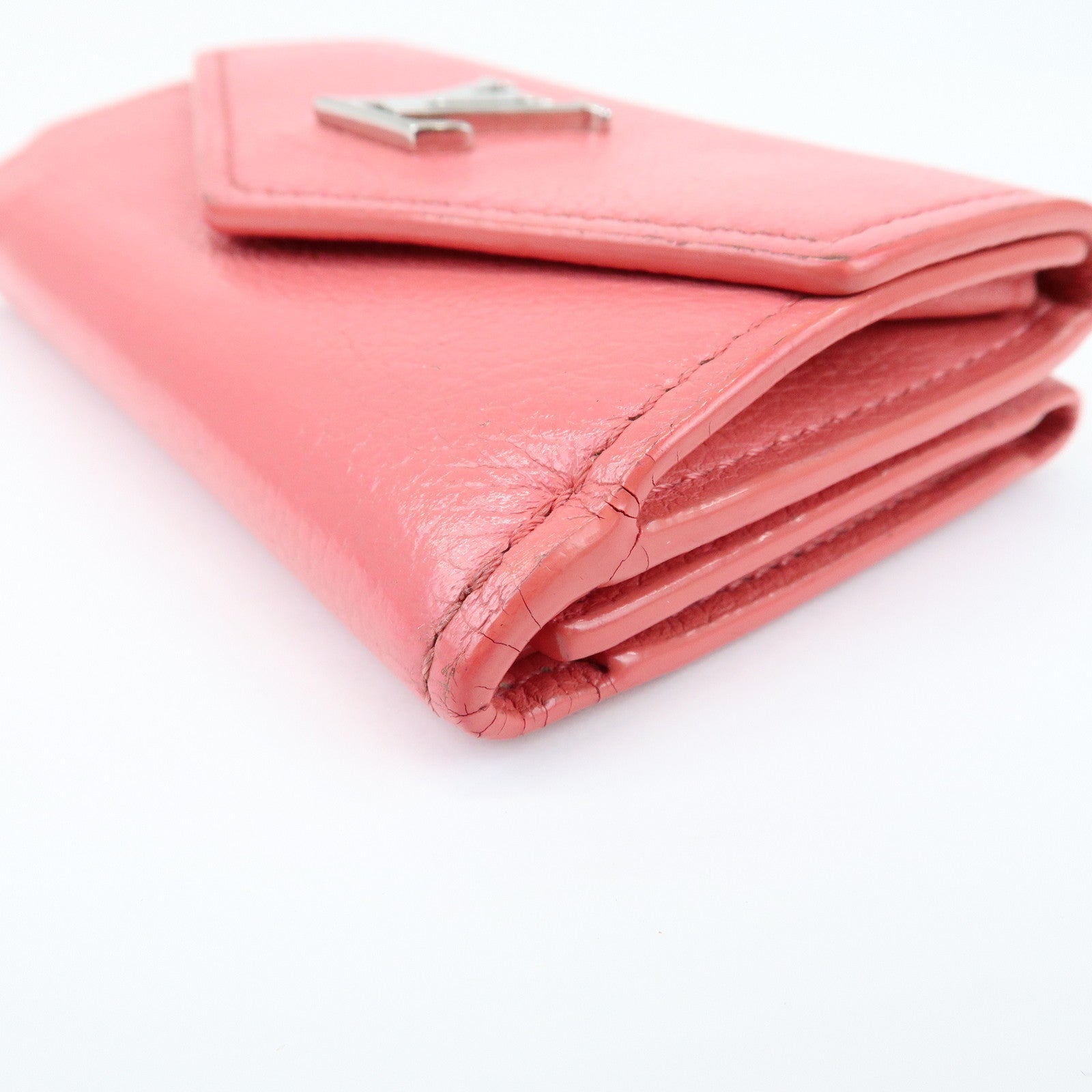 Louis Vuitton Portefeuille Lockmini Wallet Rose Miami M81886