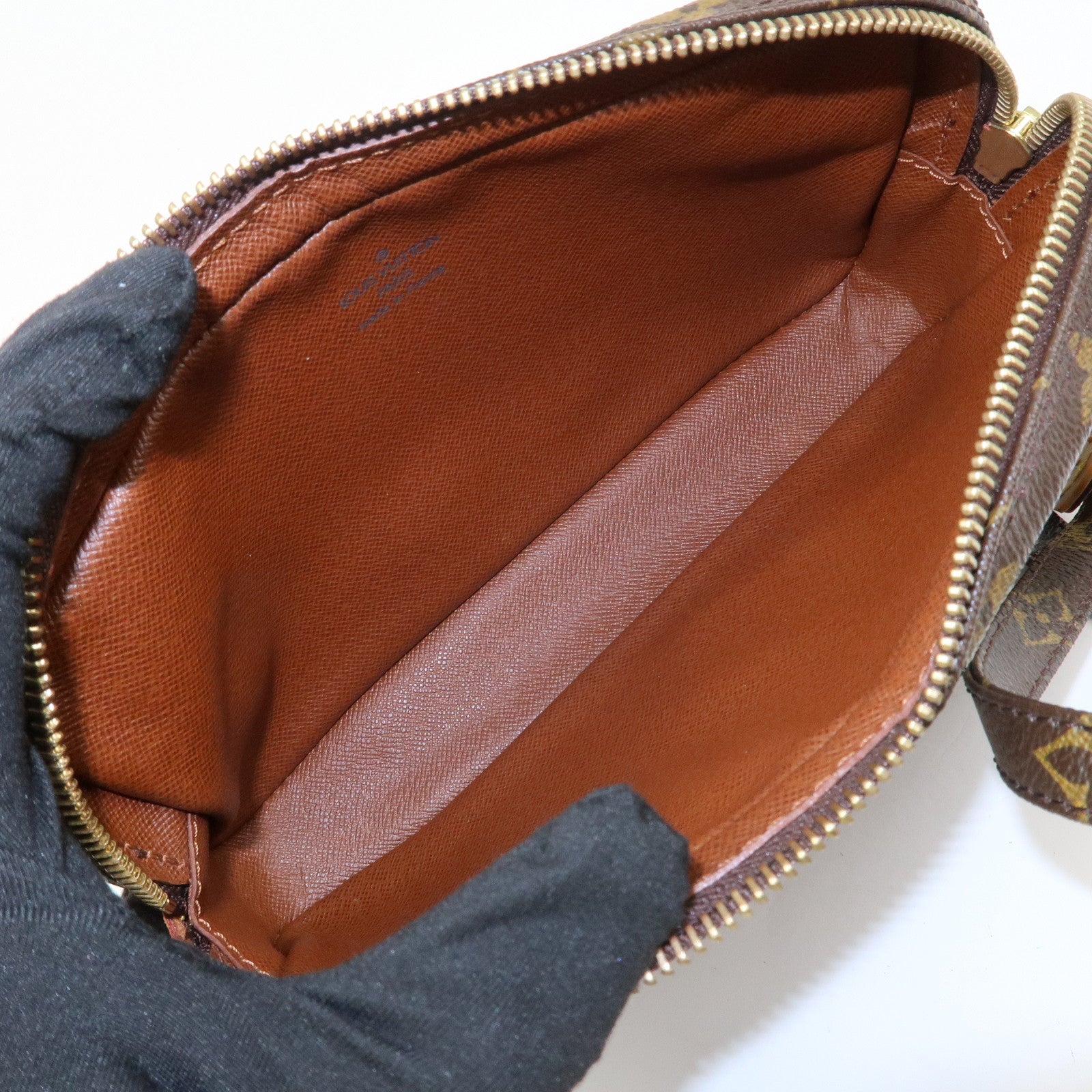 Louis Vuitton Monogram Pochette Marly Bandouliere Bag Brown M51828