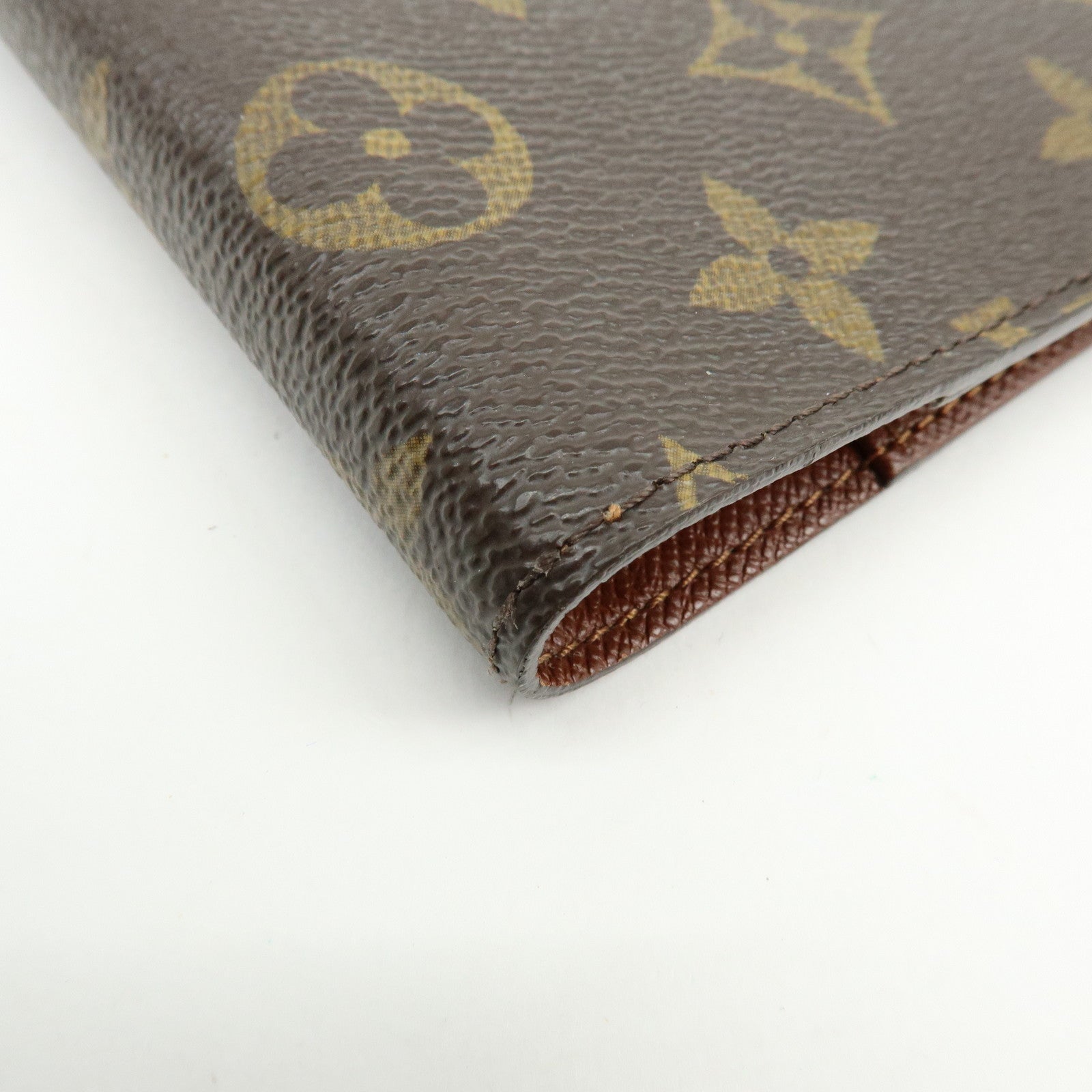 Louis Vuitton Monogram Agenda PM Planner Cover Brown R20005