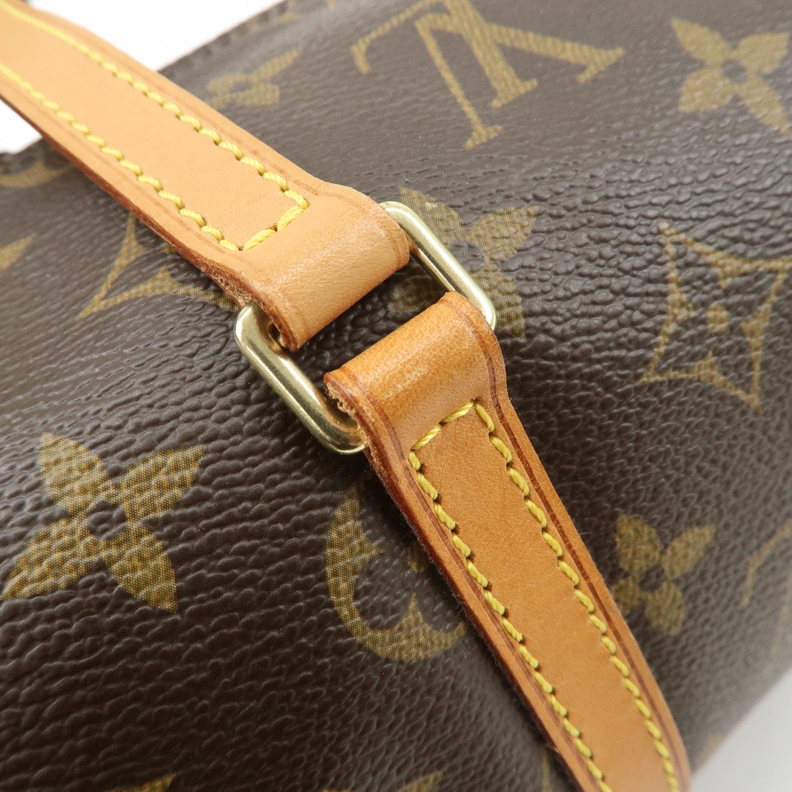 Louis Vuitton Monogram Papillon 26 Hand Bag Brown M51386