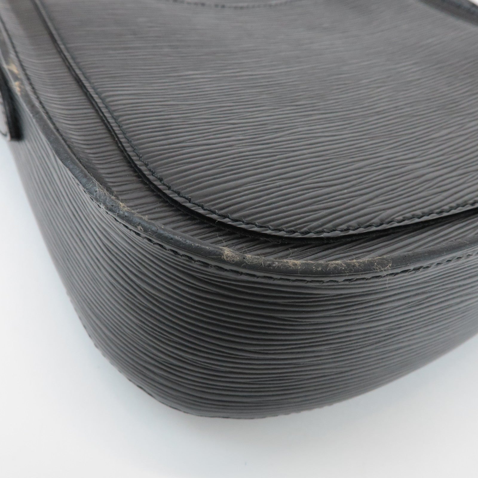 Louis Vuitton Epi Saint Cloud Shoulder Bag Black Noir M52192