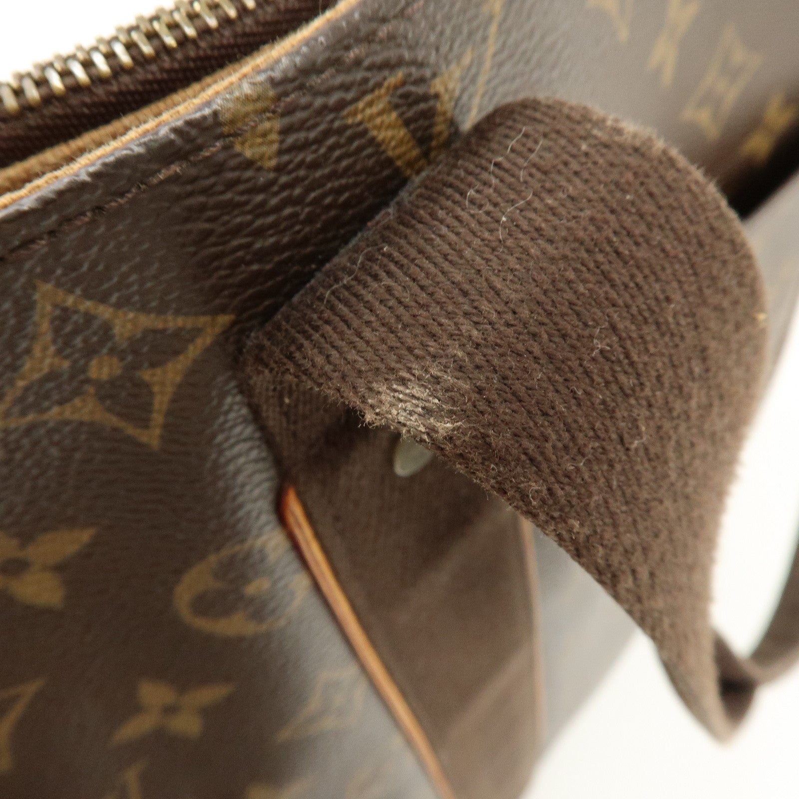 Louis Vuitton Monogram Cabas Beaubourg Tote Bag Brown M53013