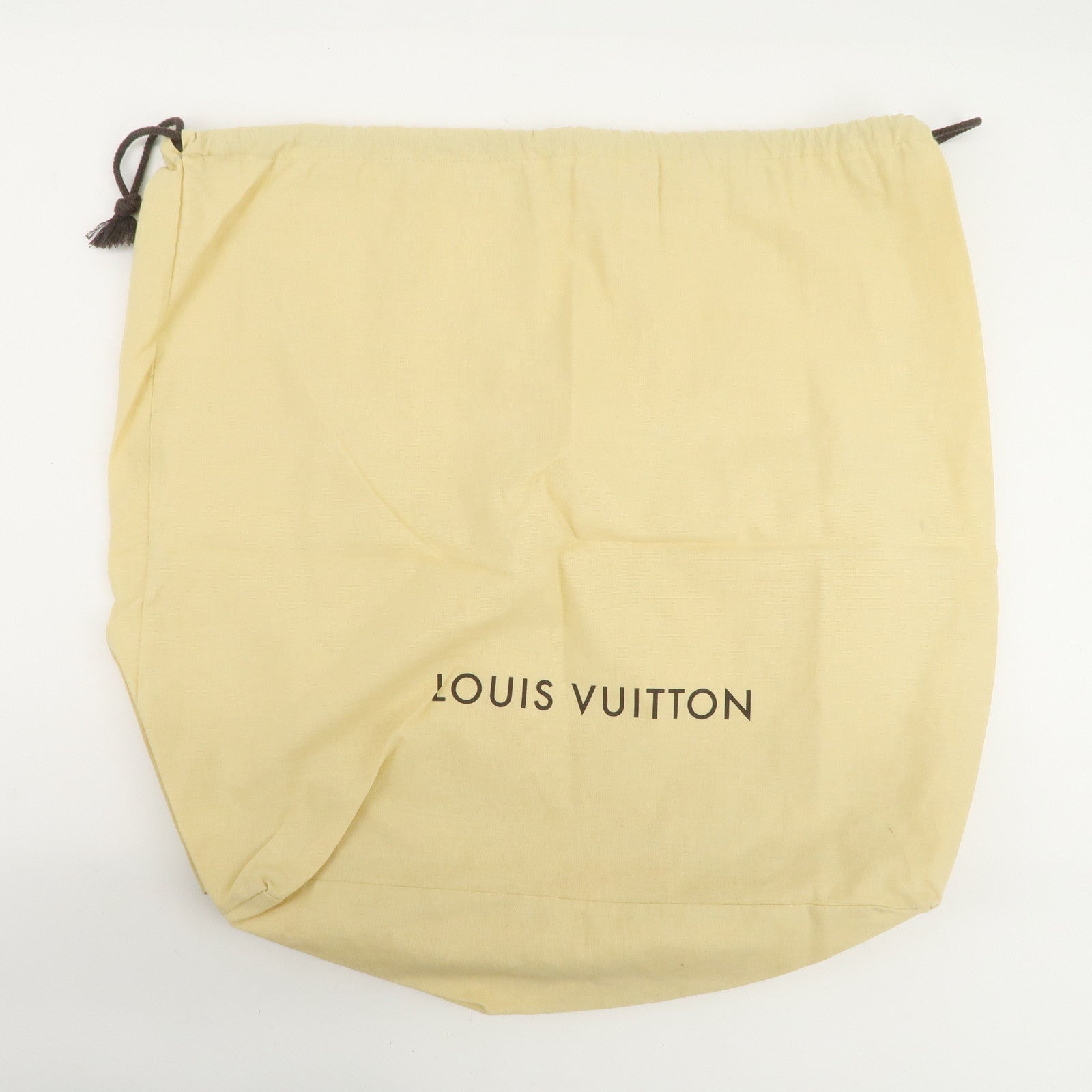 Louis Vuitton Set of 15 Dust Bag Storage Bag Flap Style Beige