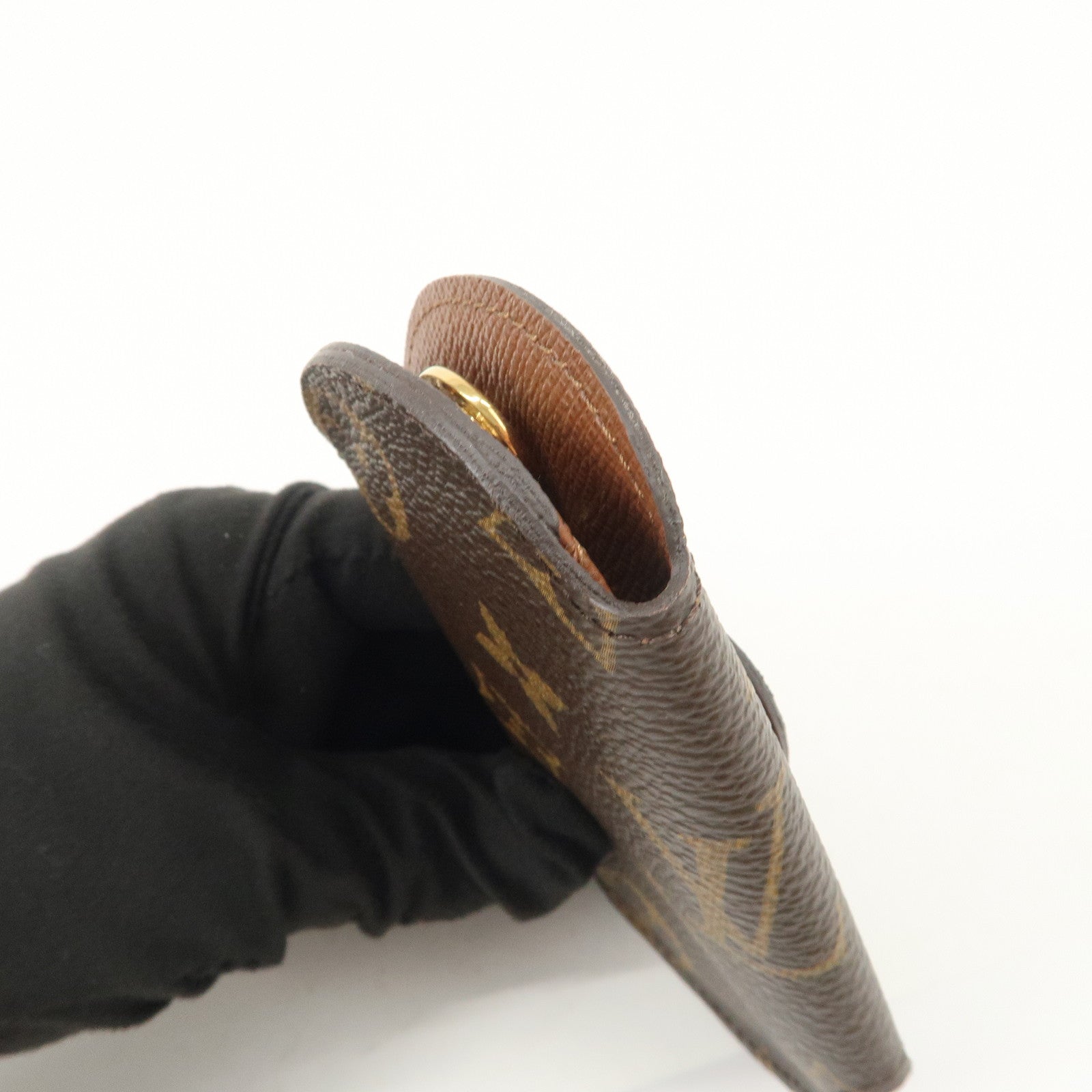 Louis Vuitton Monogram Multicles Rond PM Key Case Brown M60115