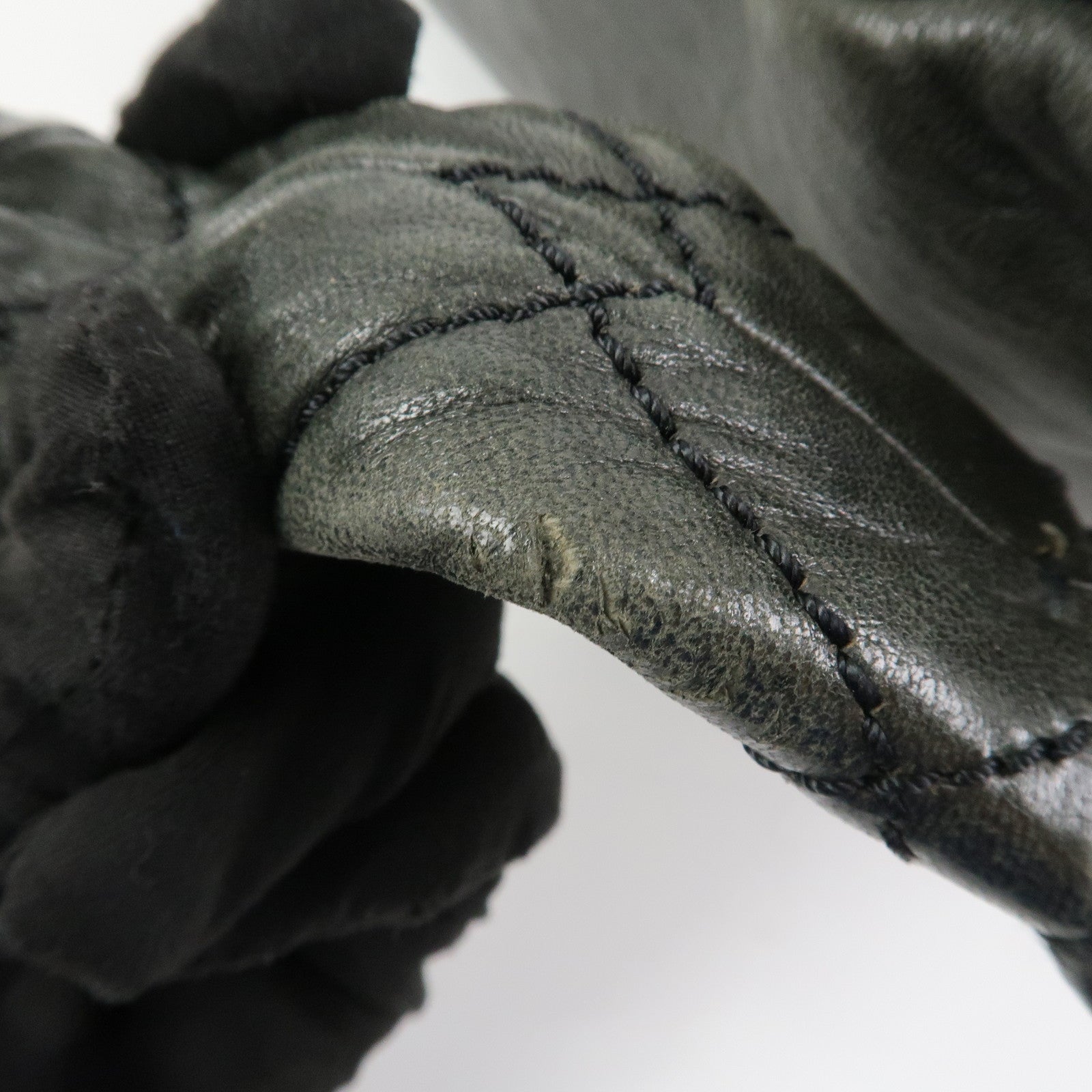 CHANEL Matelasse COCO Mark Leather Shoulder Bag Hand Bag Black