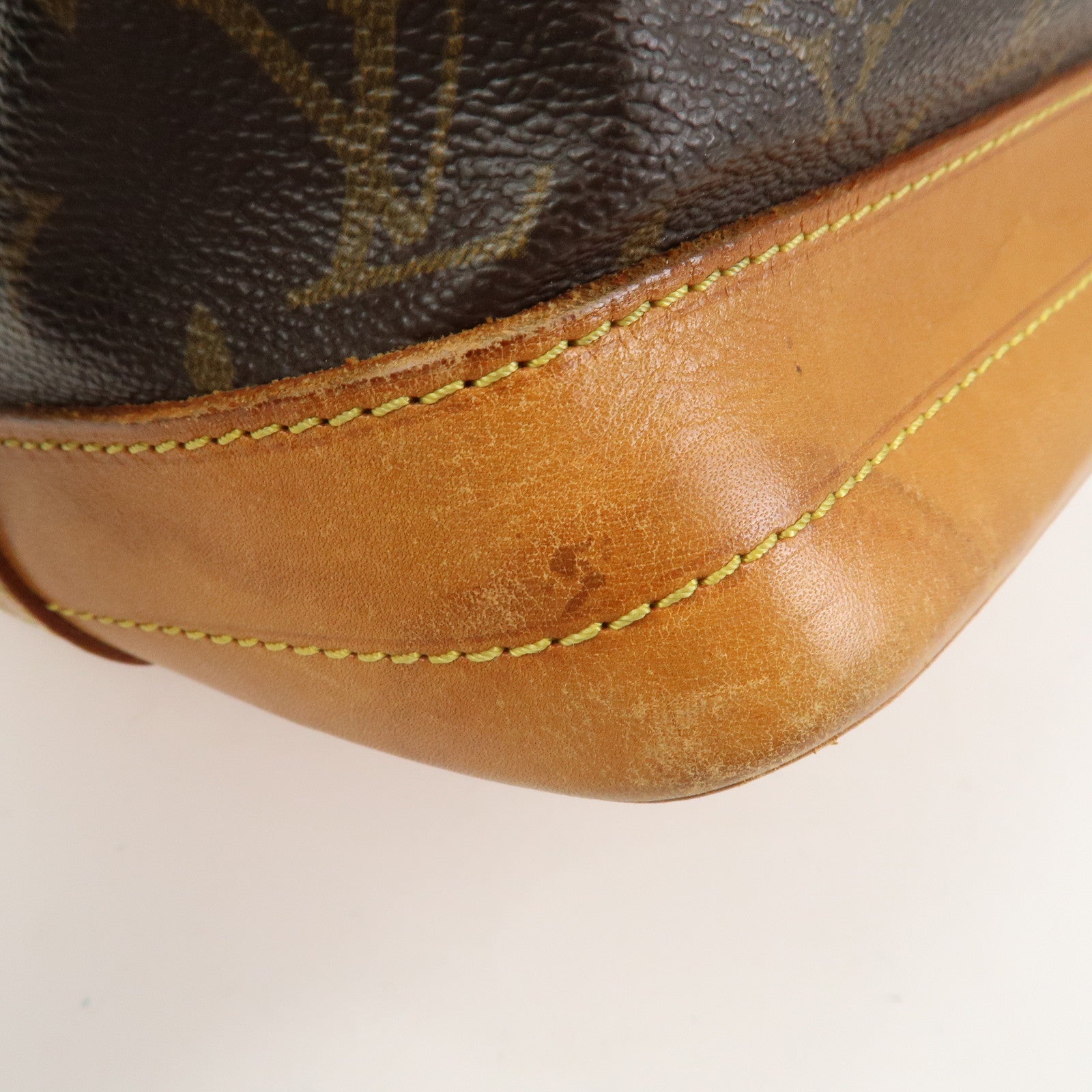 Louis Vuitton Monogram Noe Shoulder Bag Hand Bag Brown M42224