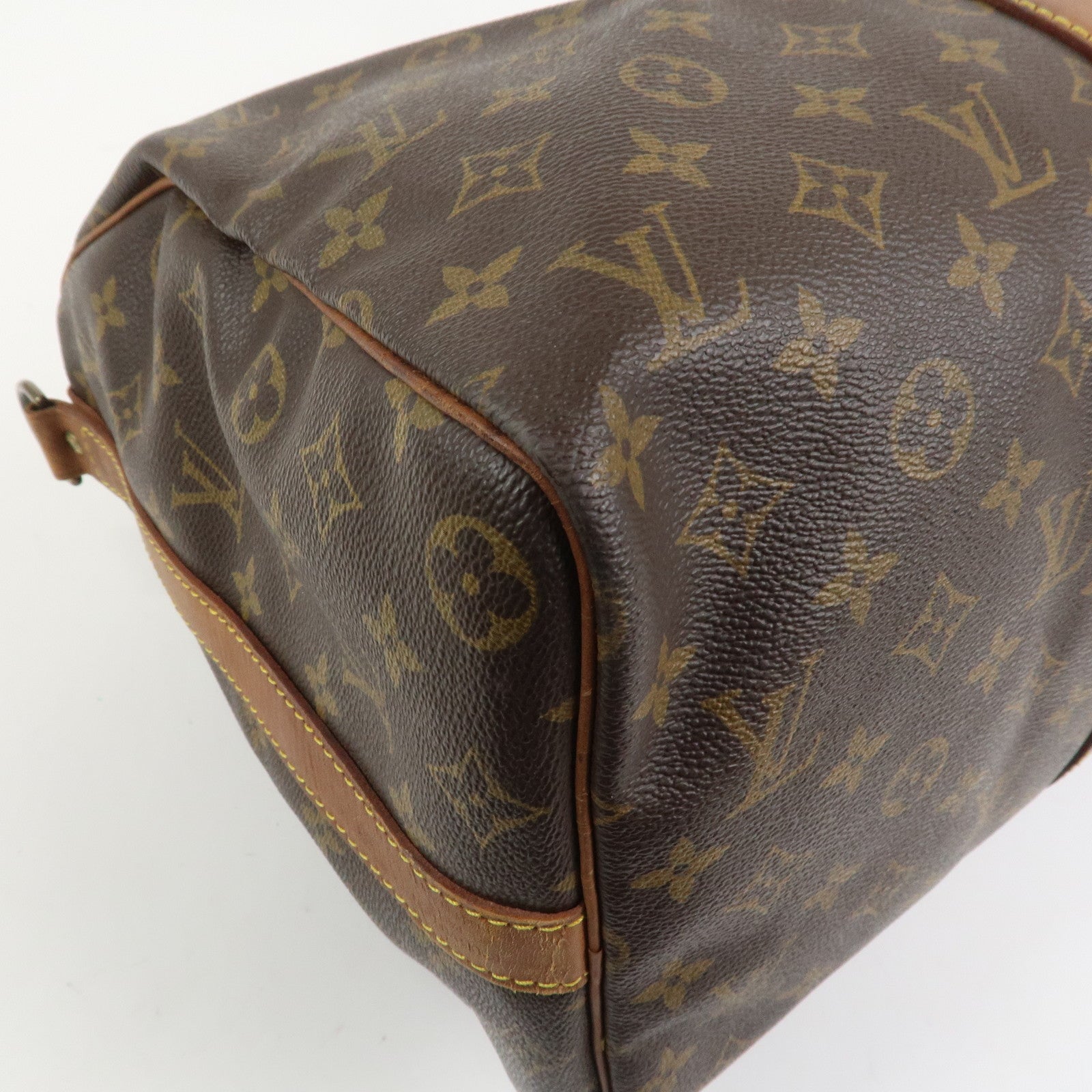 Louis Vuitton Monogram Keep All Bandouliere 45 Boston Bag M41418