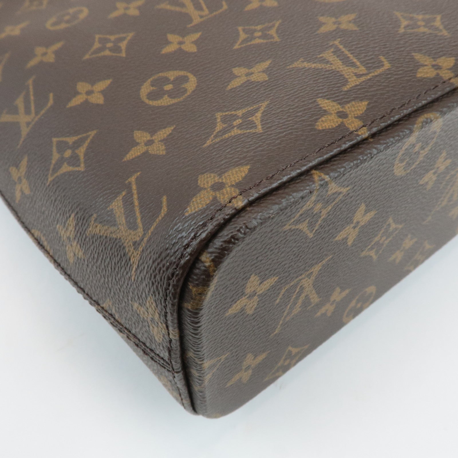 Louis Vuitton Monogram Luco Tote Bag Hand Bag Brown M51155