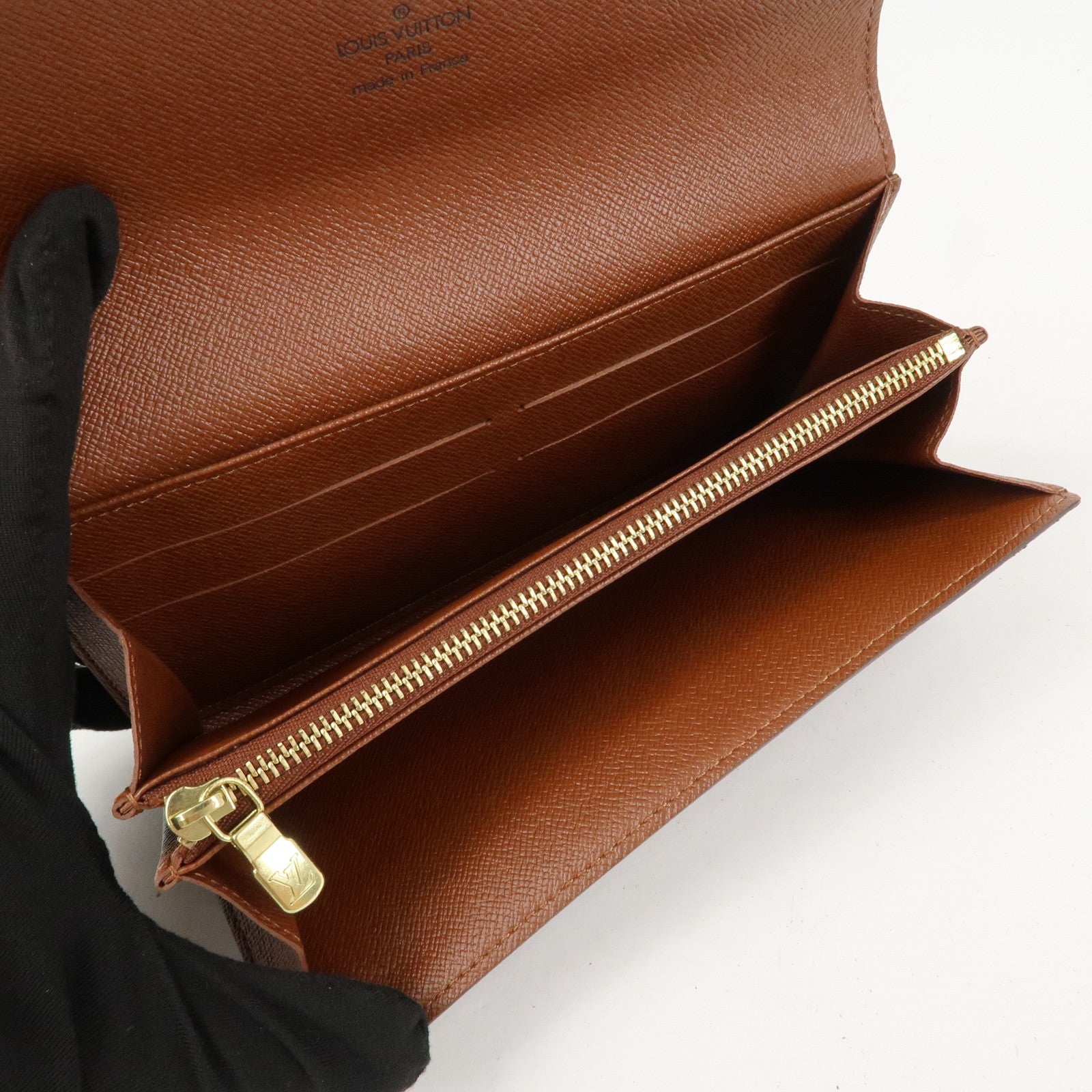 Louis Vuitton Monogram Porte Monnaie Credit Long Wallet M61726