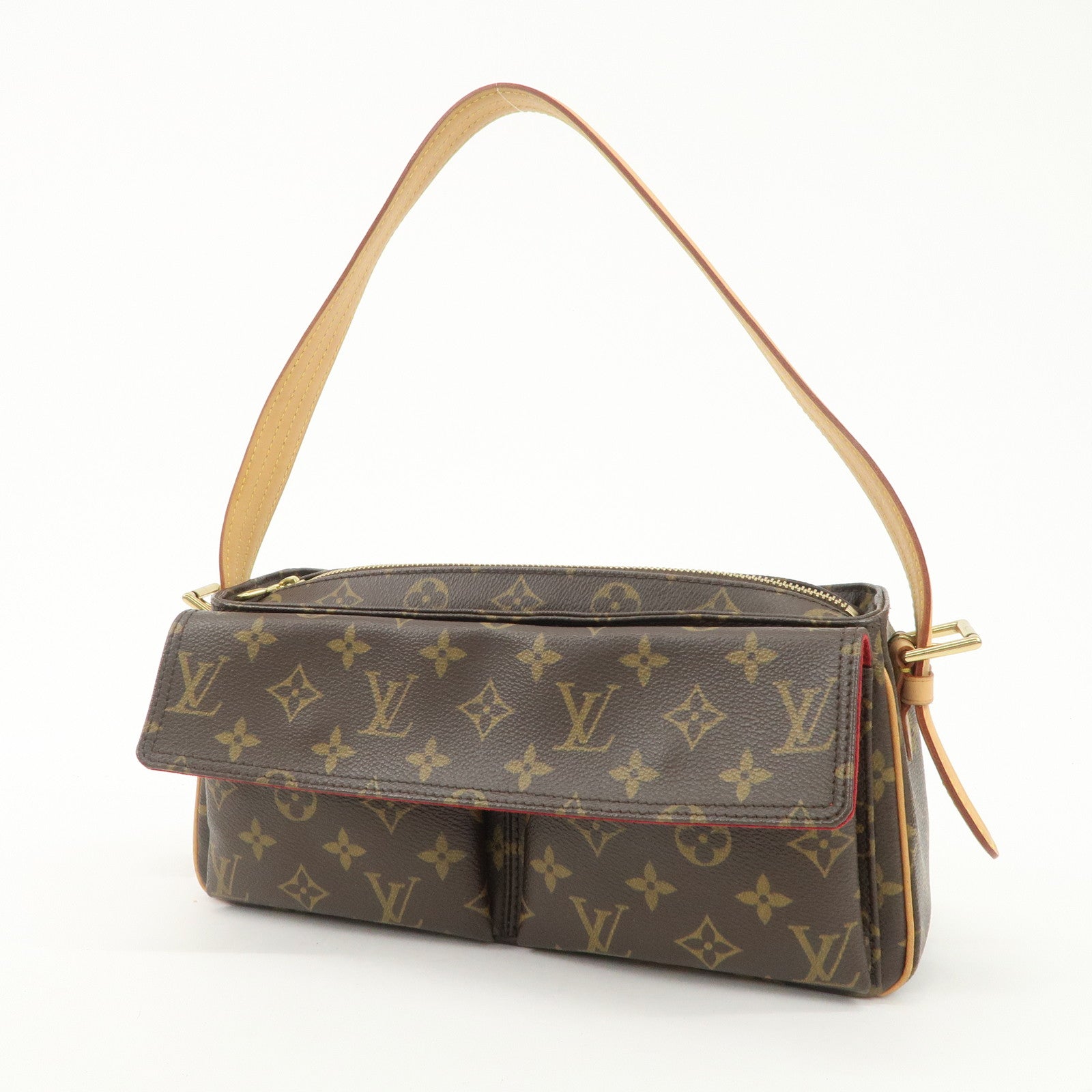 Louis Vuitton Monogram Viva Cite Shoulder Bag Hand Bag Brown M51164