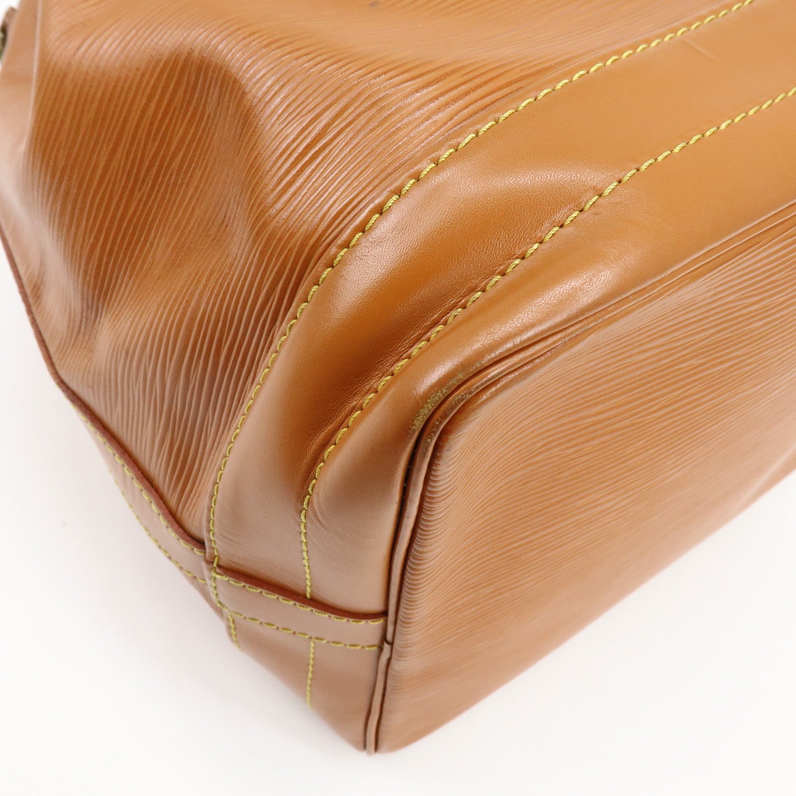 Louis Vuitton Epi Leather Noe Shoulder Bag Zipang Gold M44008