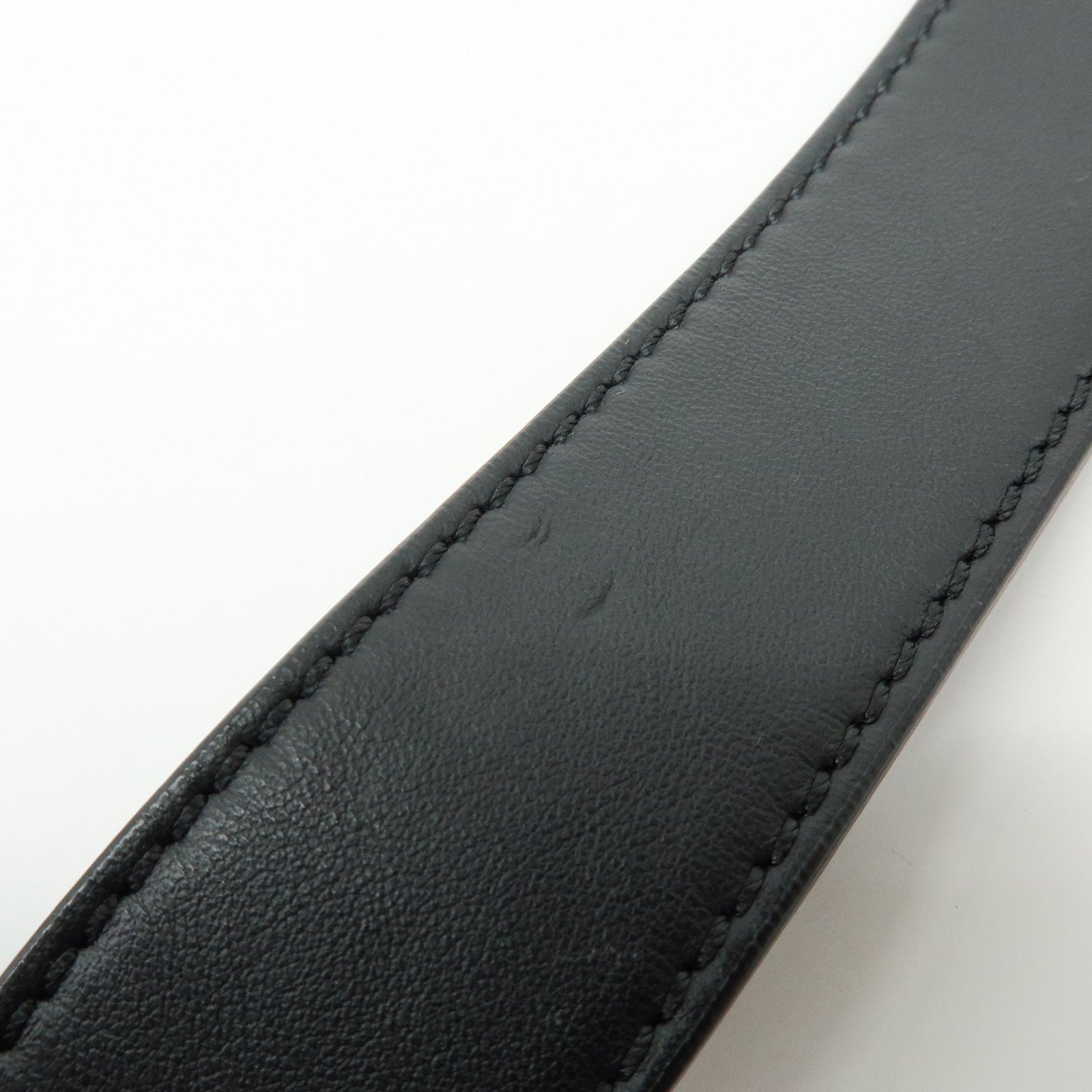 FENDI Zucca Nylon Leather Shoulder Bag Waist Bag Black Green 7VA472