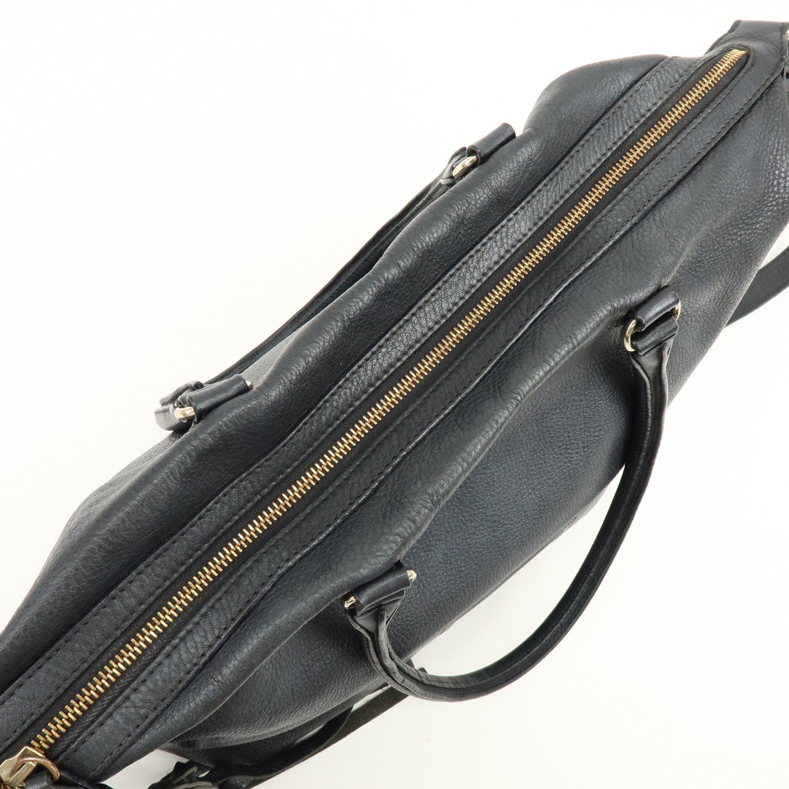 Chloe See By Chloe Leather 2Way Bag Shoulder Bag Hand Bag Black