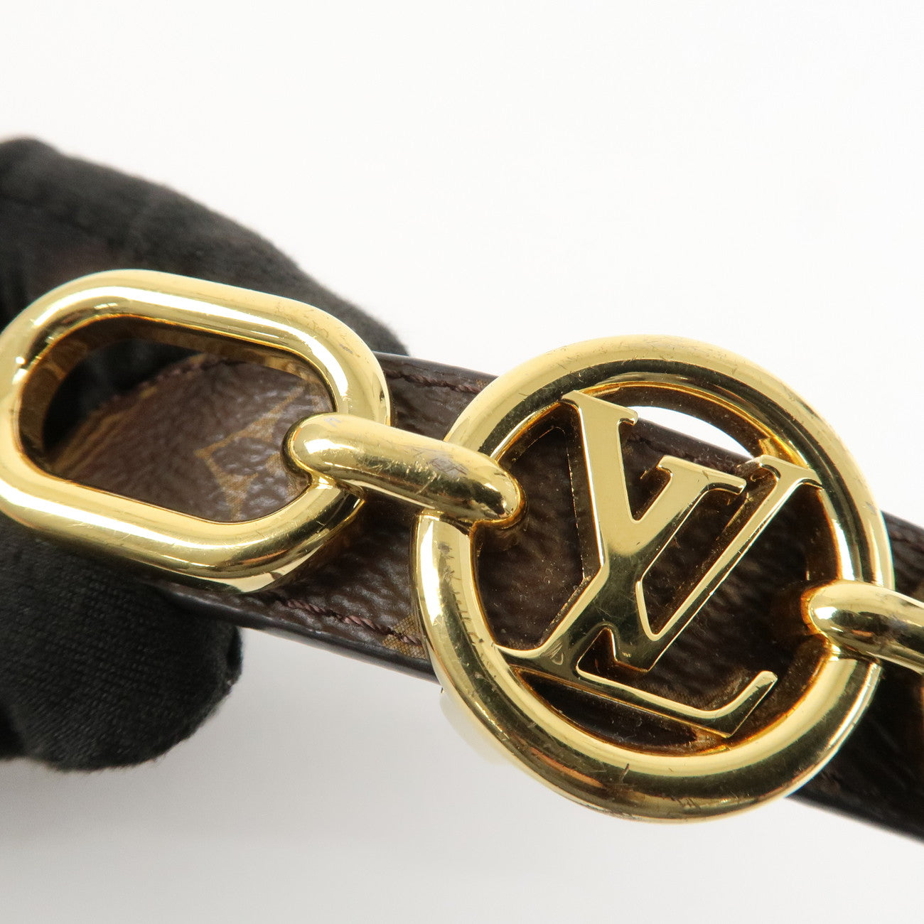 Louis Vuitton Monogram Canvas LV Circle Prime Belt 75/30 M0510 Used