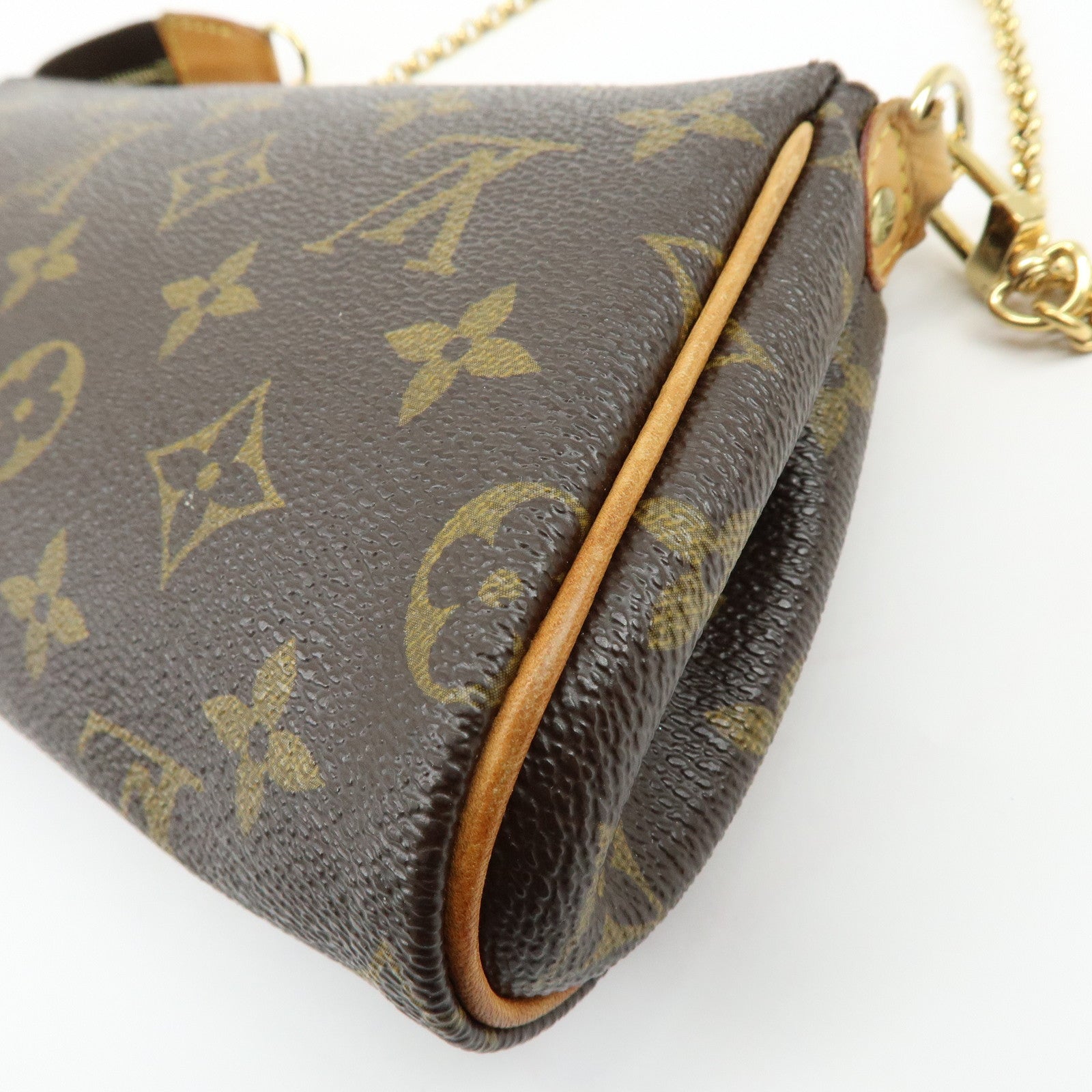 Louis Vuitton Monogram Eva 2Way Chain Shoulder Bag Brown M95567