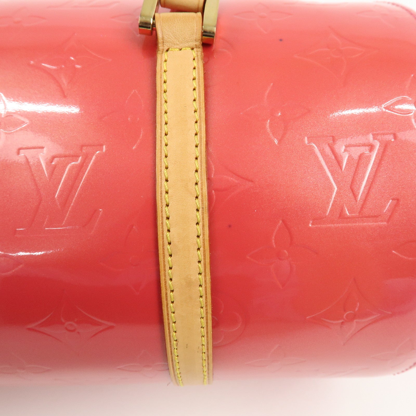Louis Vuitton Monogram Vernis Bedford Hand Bag Framboise M9133F