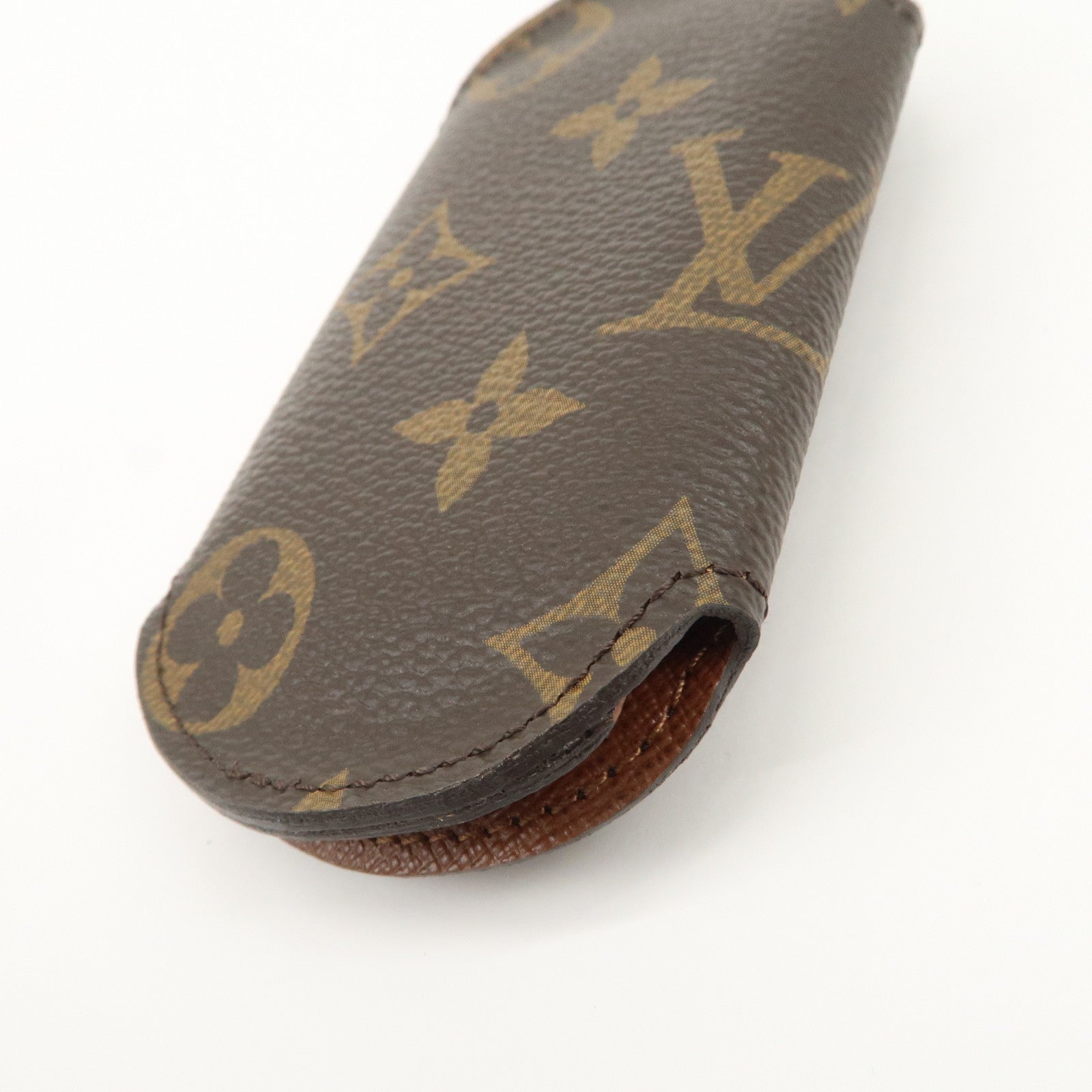 Louis Vuitton Monogram Multicles Rond PM Key Case Brown M60115