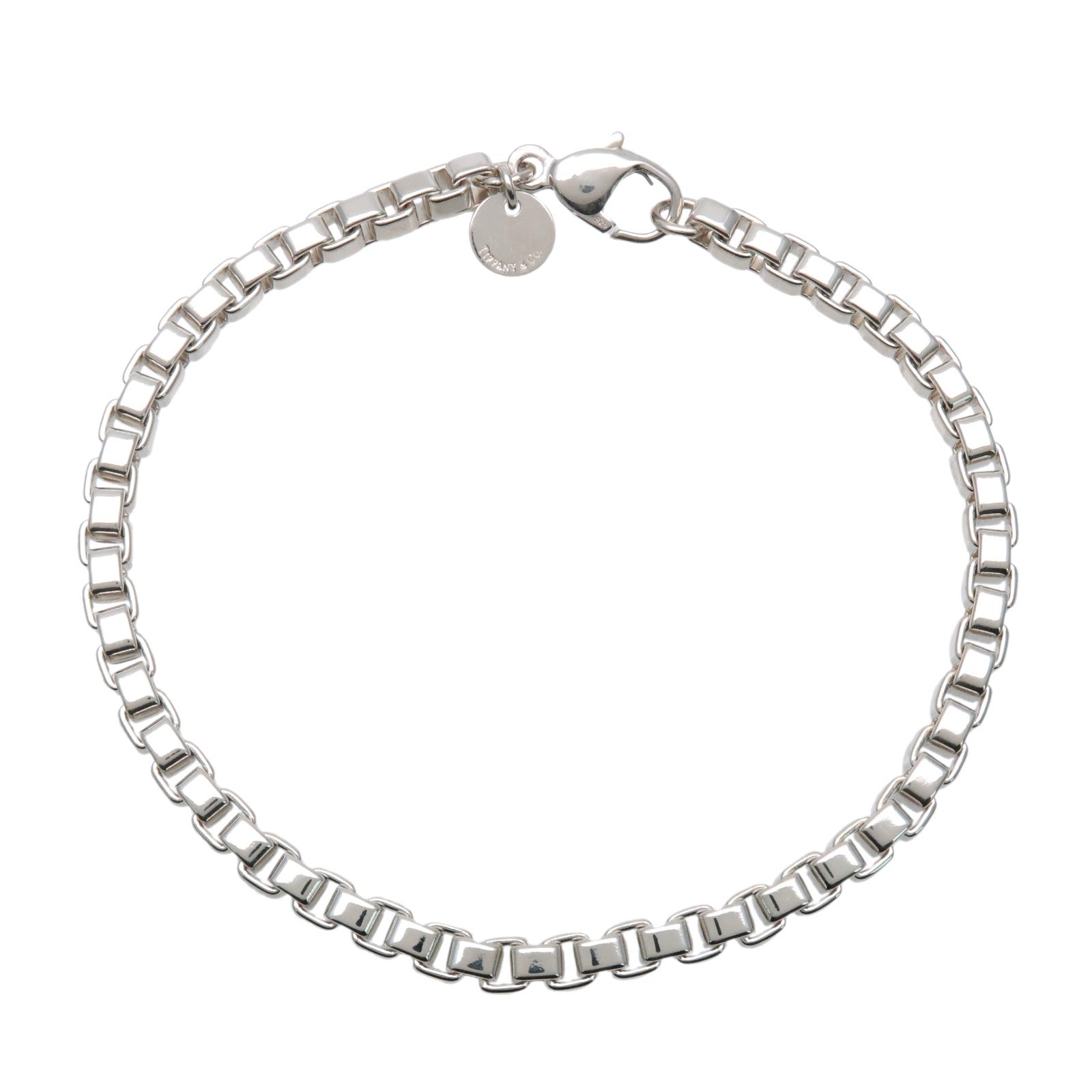 Tiffany&Co. Venetian Link Bracelet SV925 Silver