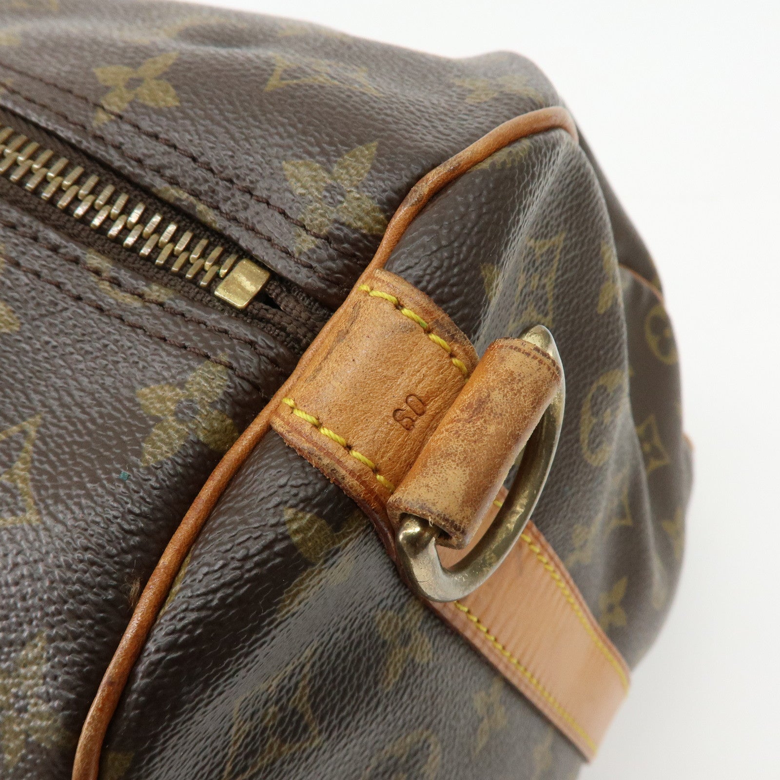 Louis Vuitton Monogram Keep All Bandouliere 60 Boston Bag M41412