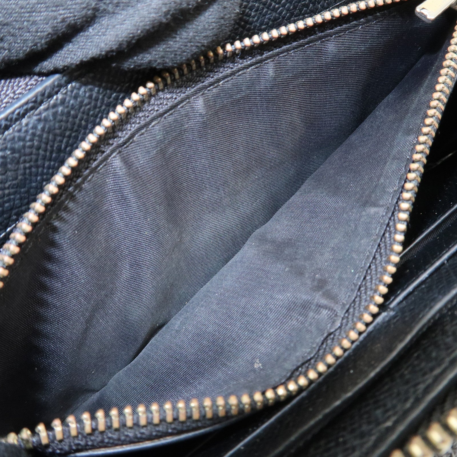 COACH Set of 3 Leather Canvas Long Wallets Black Multicolor