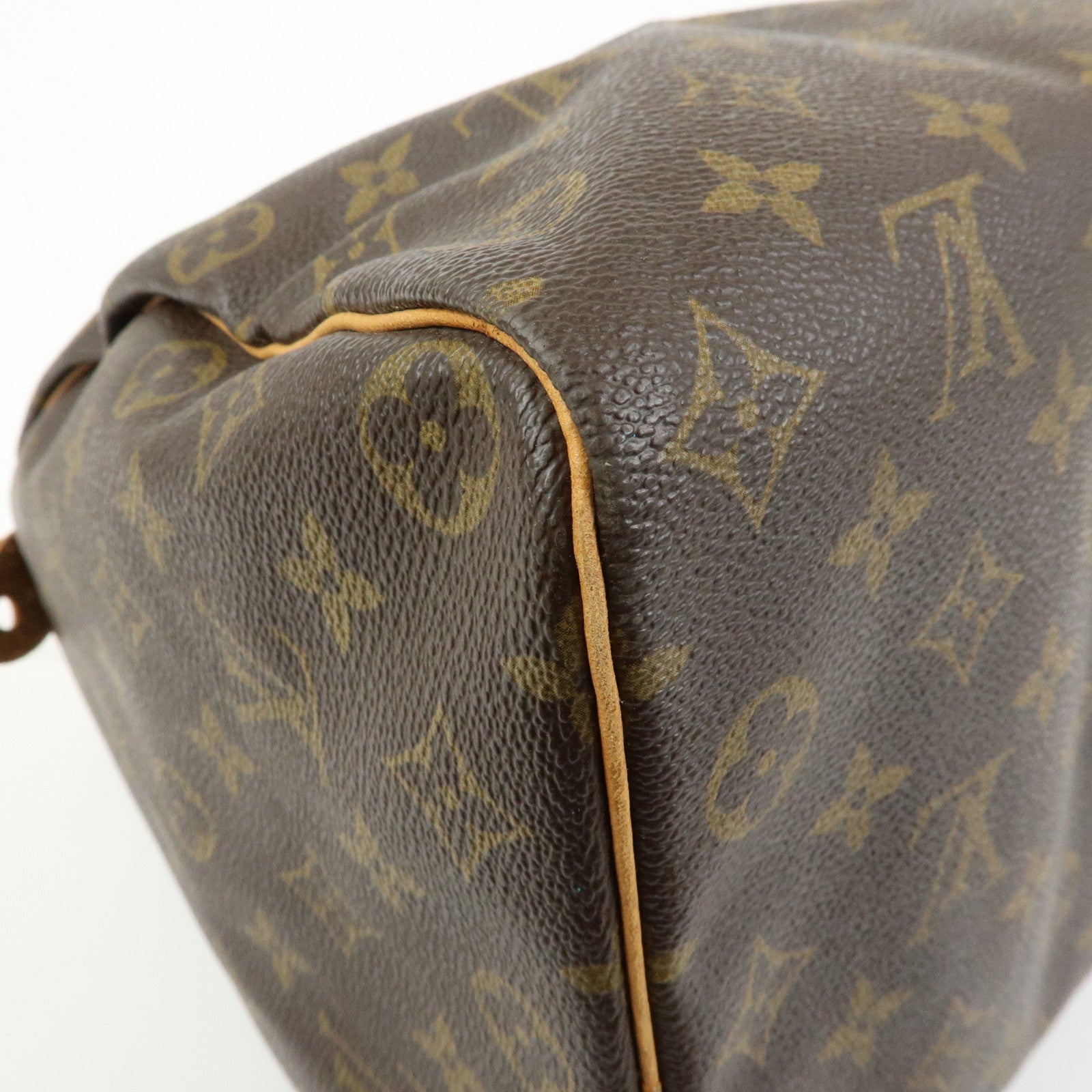 Louis Vuitton Monogram Speedy 35 Boston Bag Hand Bag Brown M41524
