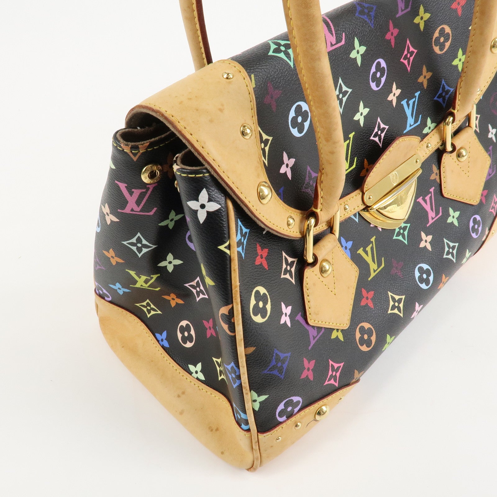 Louis Vuitton Monogram Beverly GM Shoulder Bag Noir M40202 Used