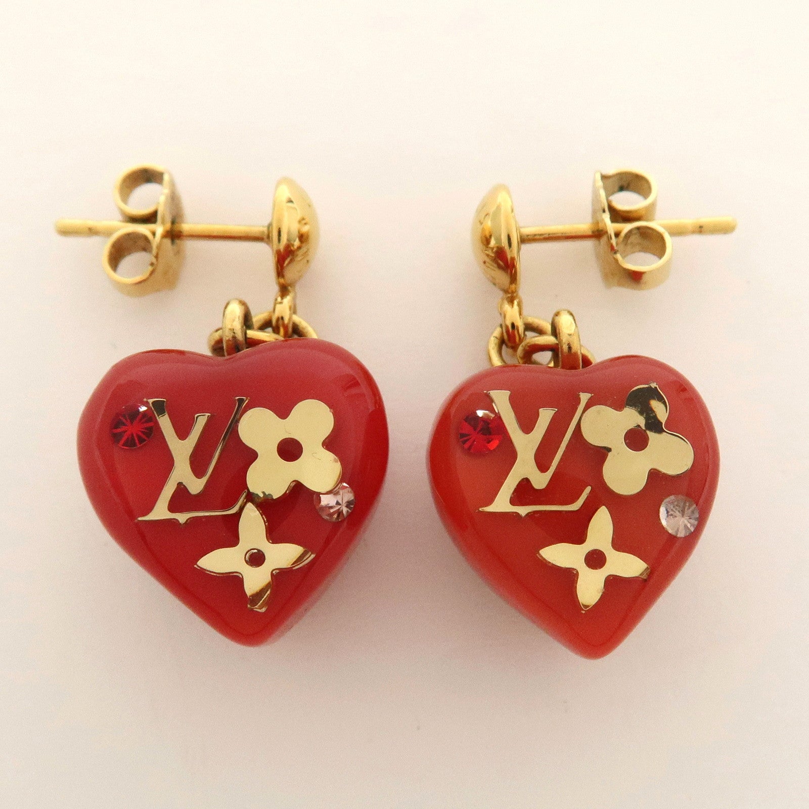 Louis Vuitton Boucles d’oreilles Coeur Inclusion Earrings M66082