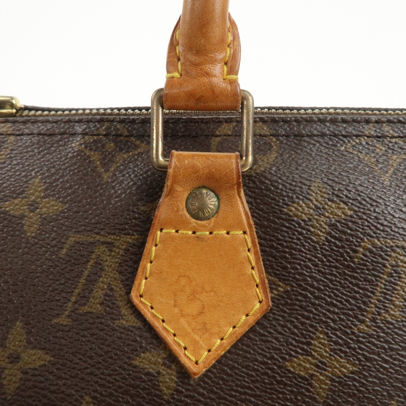 Louis Vuitton Monogram Speedy 25 Boston Bag Hand Bag Brown M41528